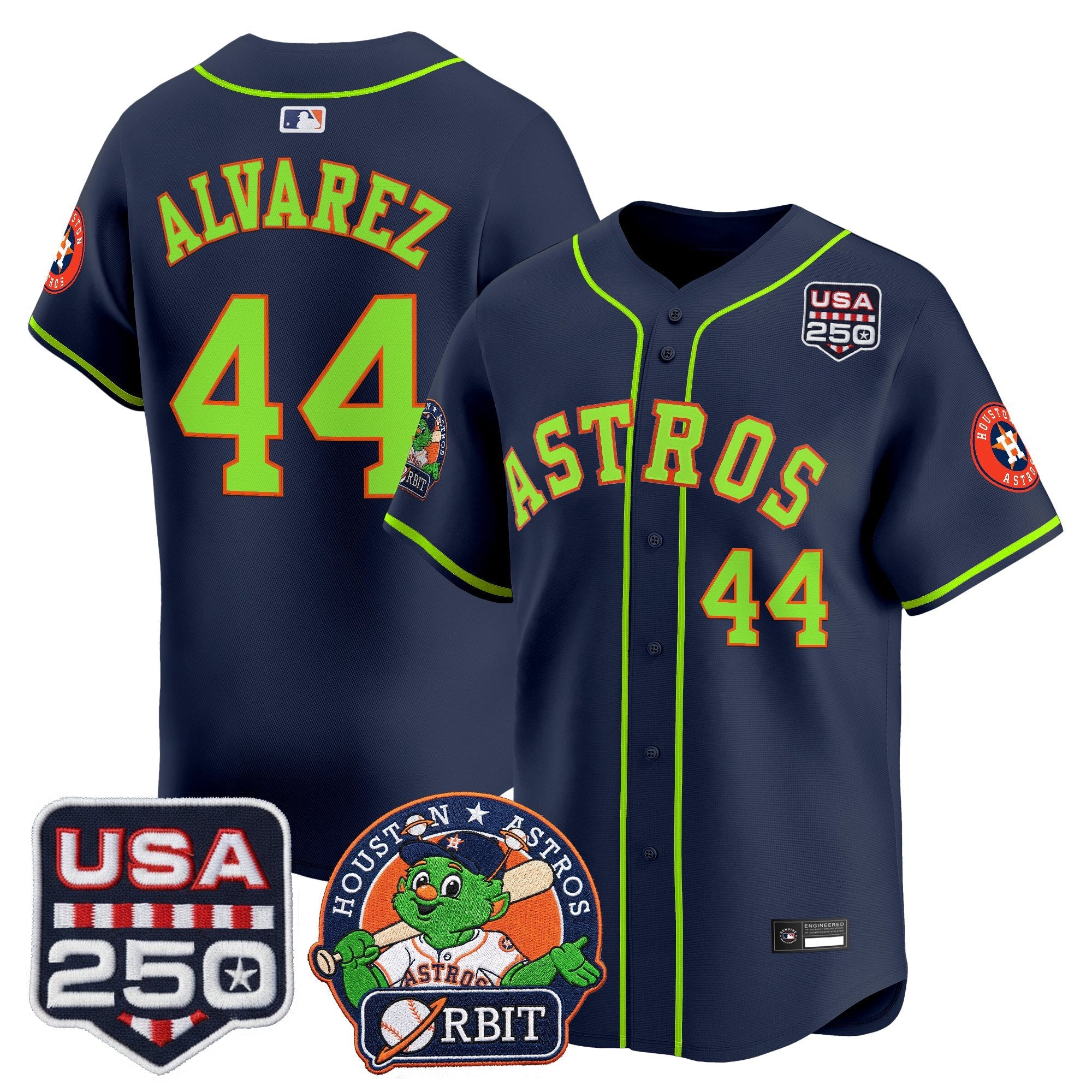 Men’s Orbit & 250 Patch Vapor Premier Limited Jersey