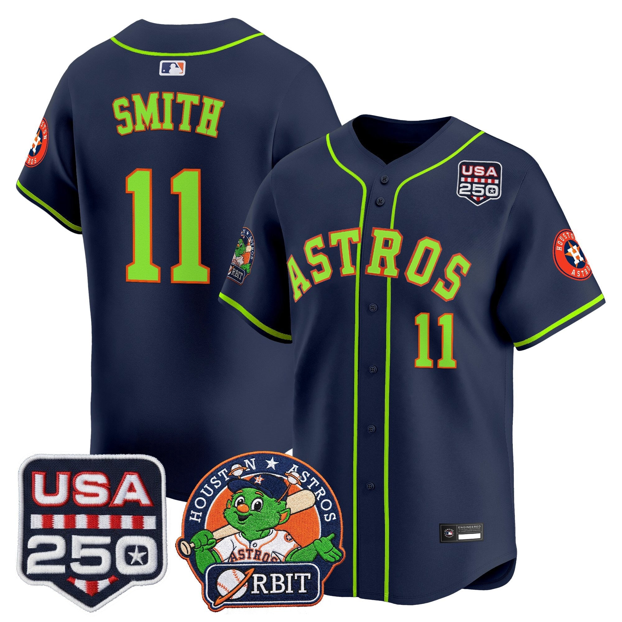 Men’s Orbit & 250 Patch Vapor Premier Limited Jersey