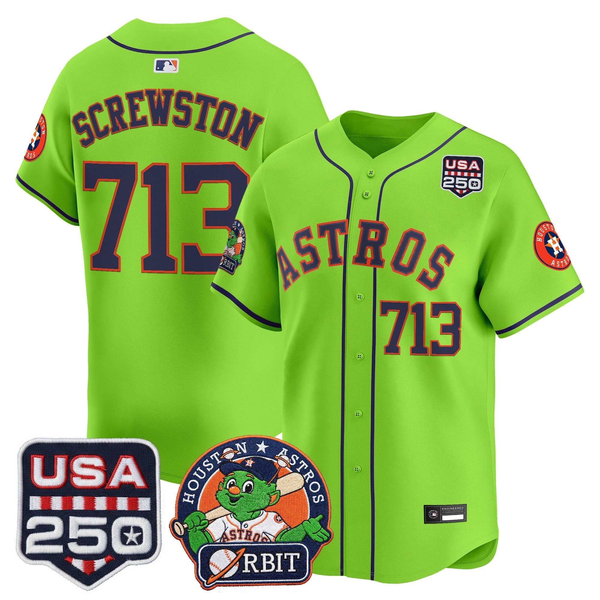 Men’s Orbit & 250 Patch Vapor Premier Limited Jersey