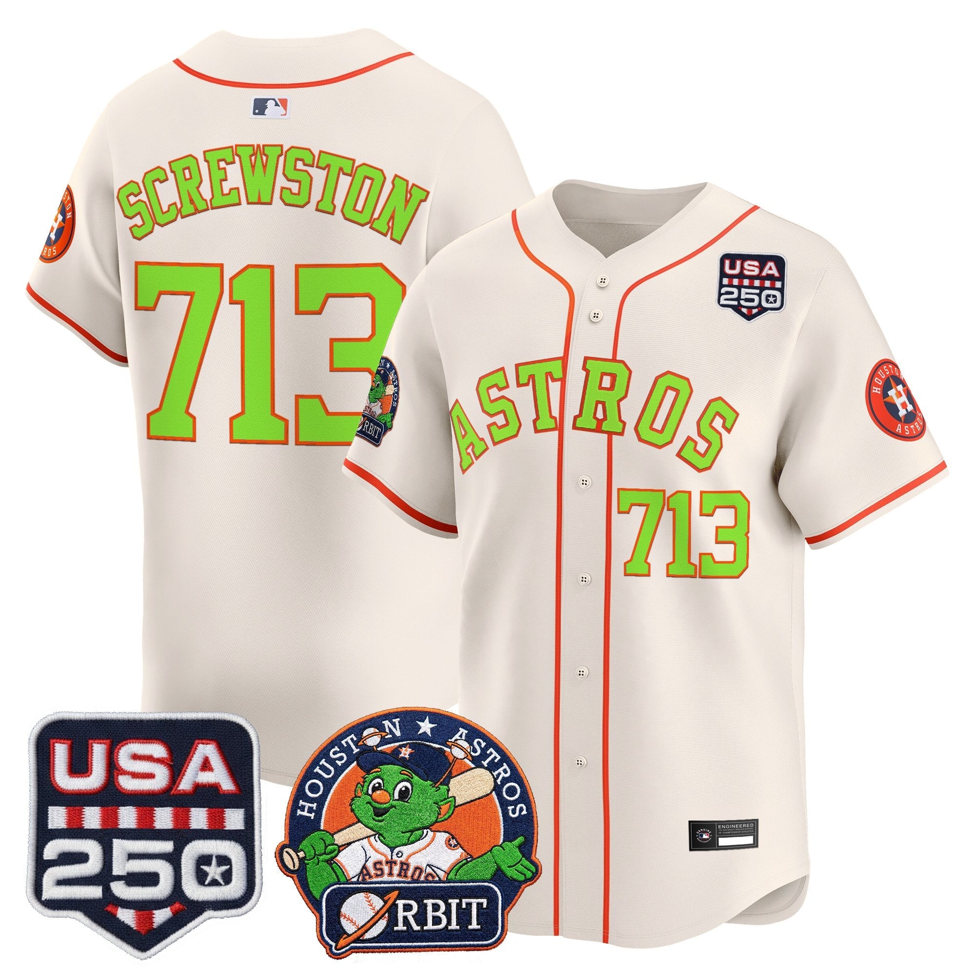 Men’s Orbit & 250 Patch Vapor Premier Limited Jersey