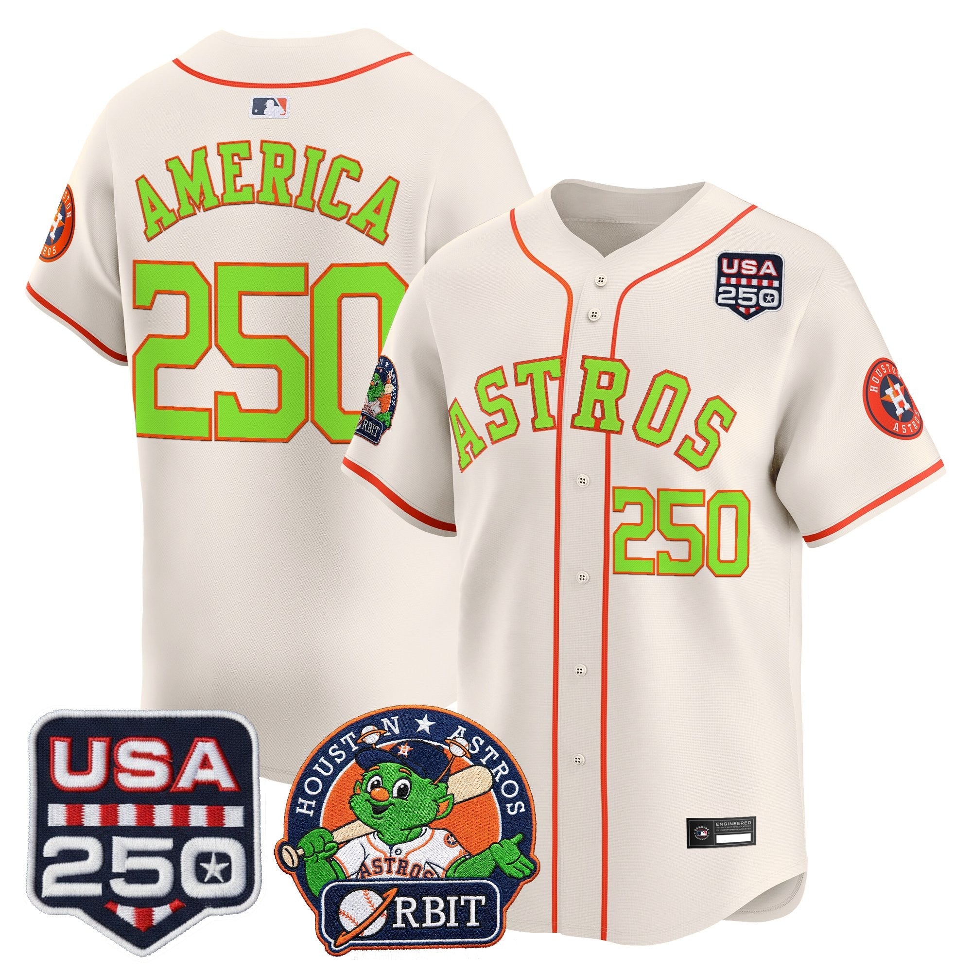 Men’s Orbit & 250 Patch Vapor Premier Limited Jersey