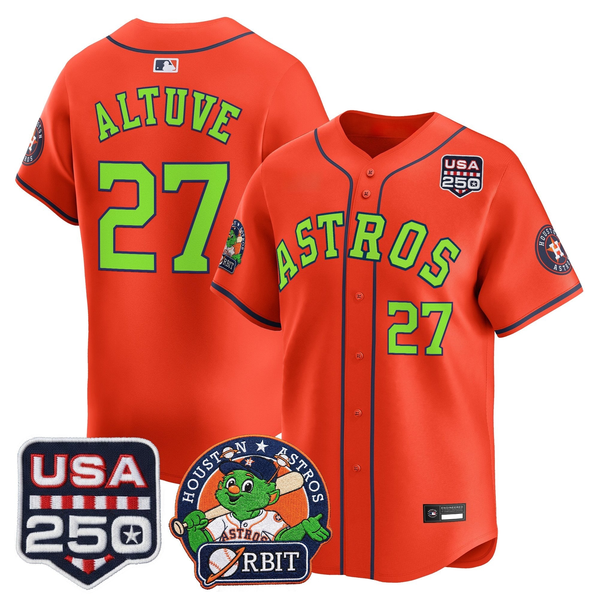 Men’s Orbit & 250 Patch Vapor Premier Limited Jersey