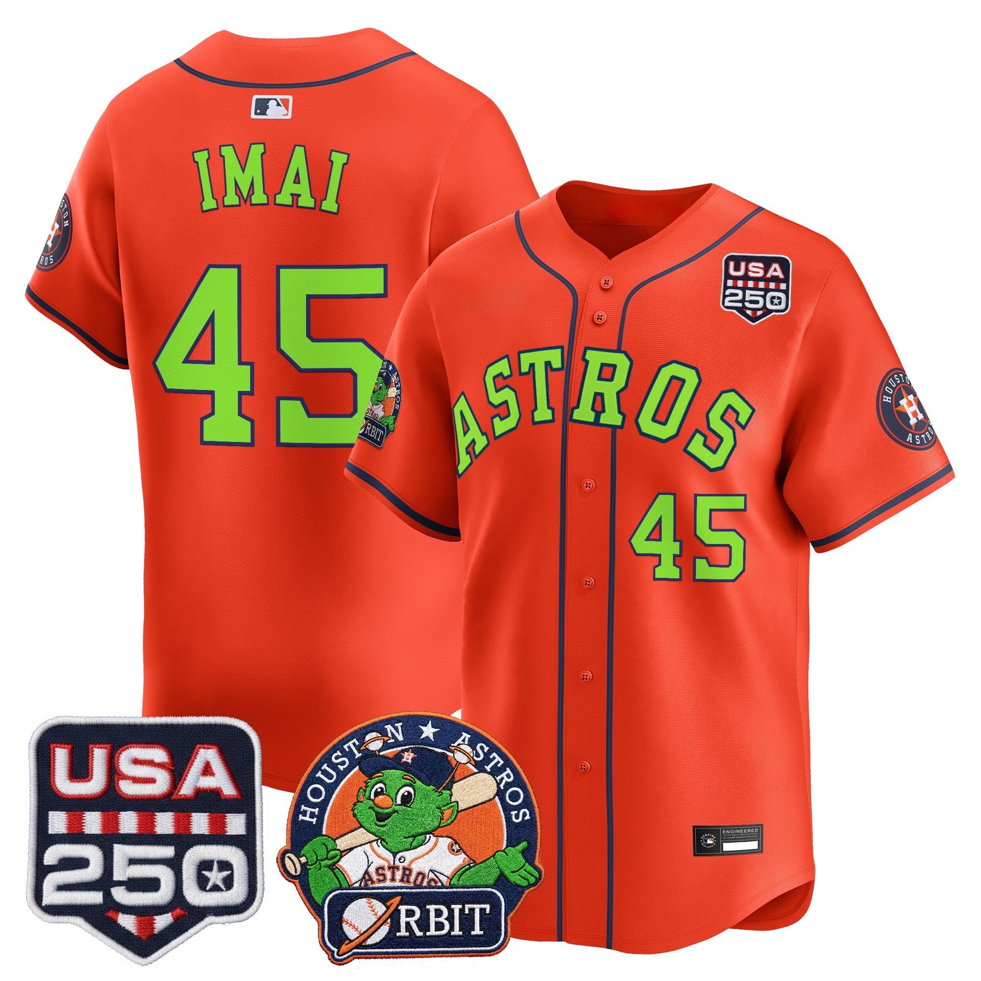 Men’s Orbit & 250 Patch Vapor Premier Limited Jersey