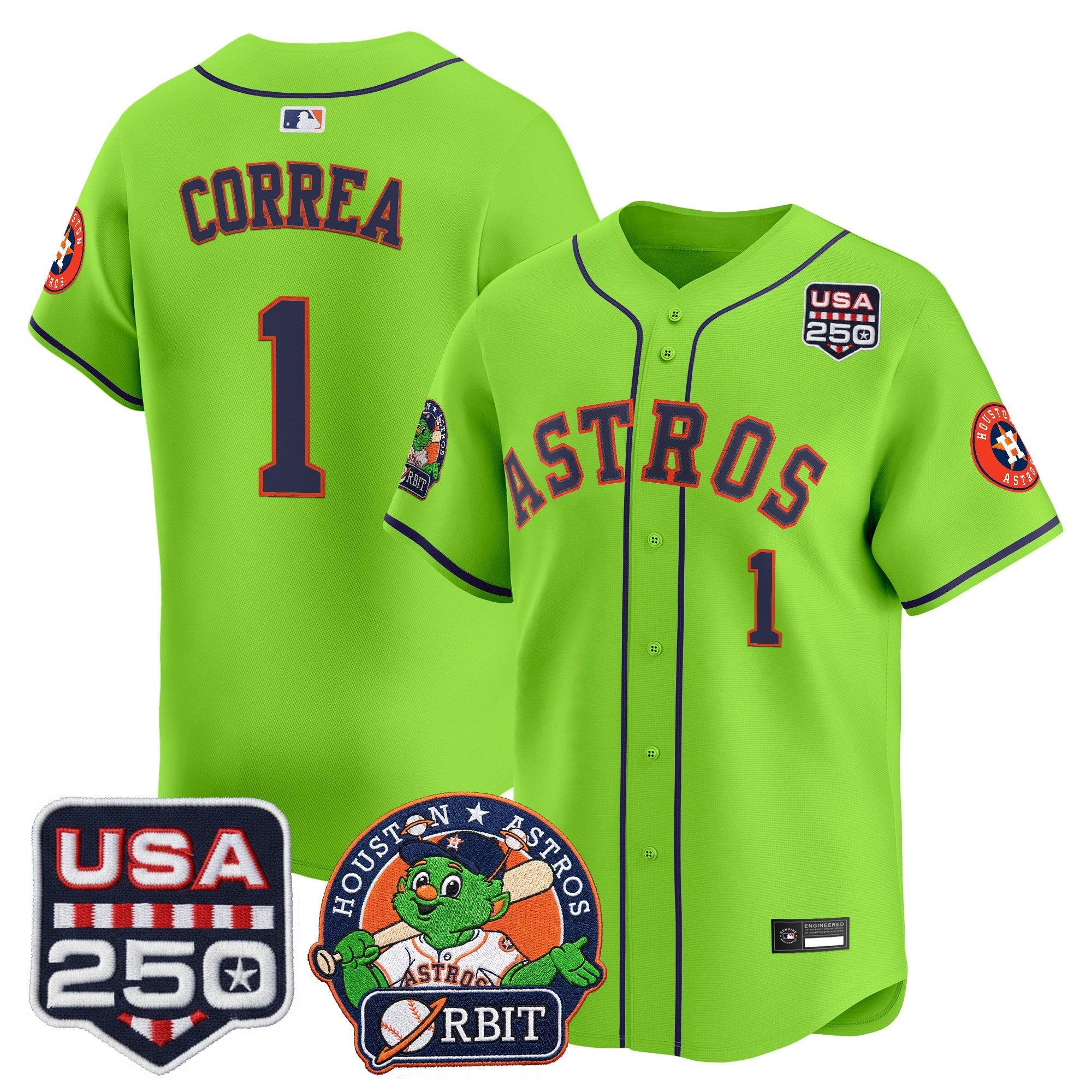 Men’s Orbit & 250 Patch Vapor Premier Limited Jersey