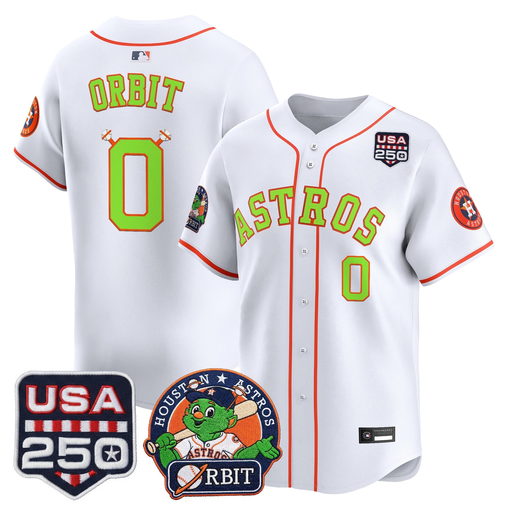 Men’s Orbit & 250 Patch Vapor Premier Limited Jersey