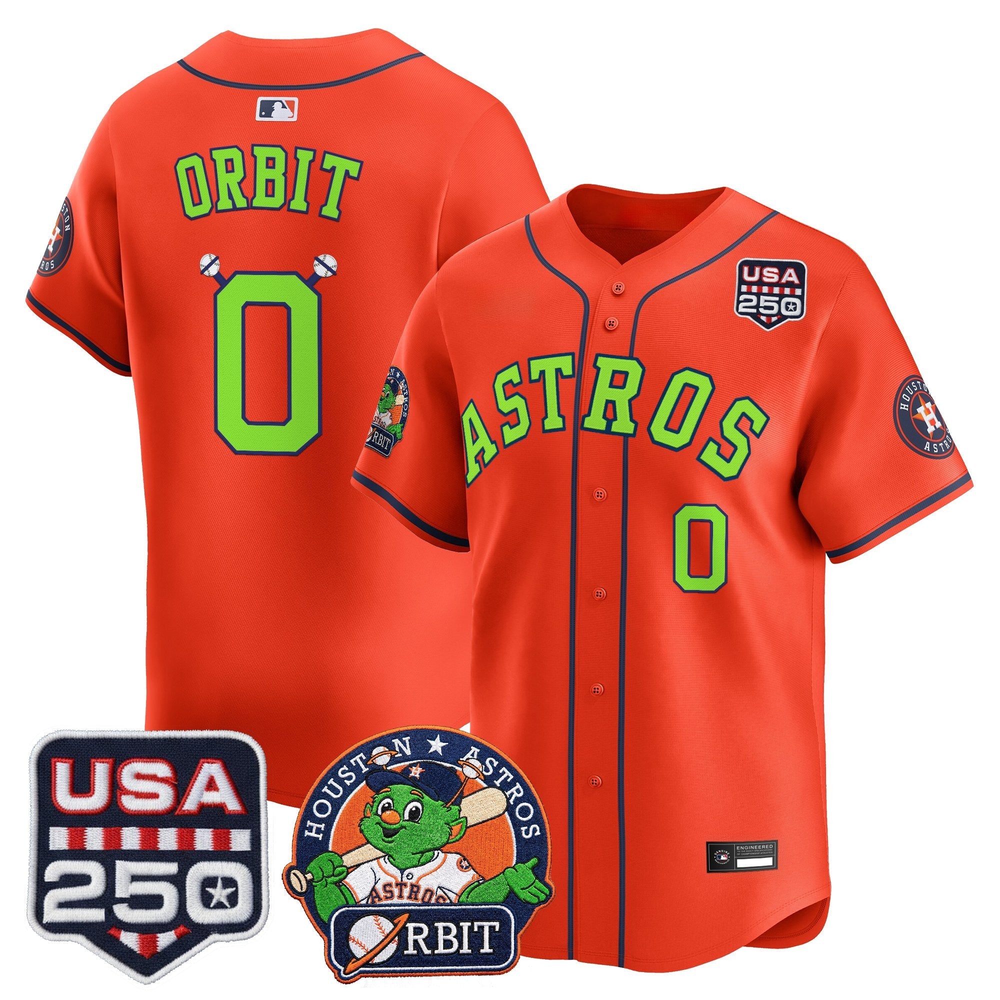 Men’s Orbit & 250 Patch Vapor Premier Limited Jersey