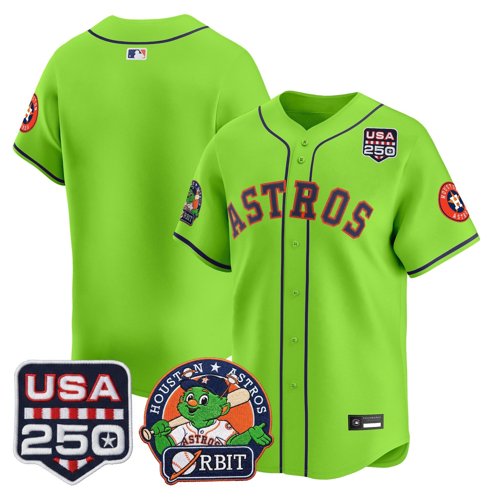 Men’s Orbit & 250 Patch Vapor Premier Limited Jersey