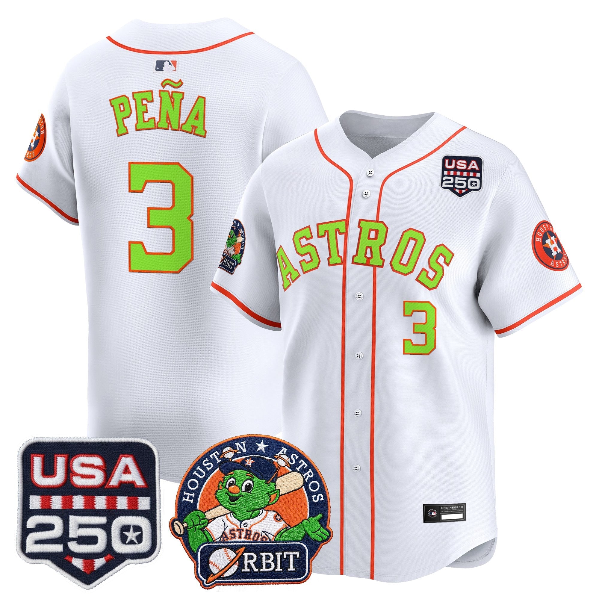 Men’s Orbit & 250 Patch Vapor Premier Limited Jersey