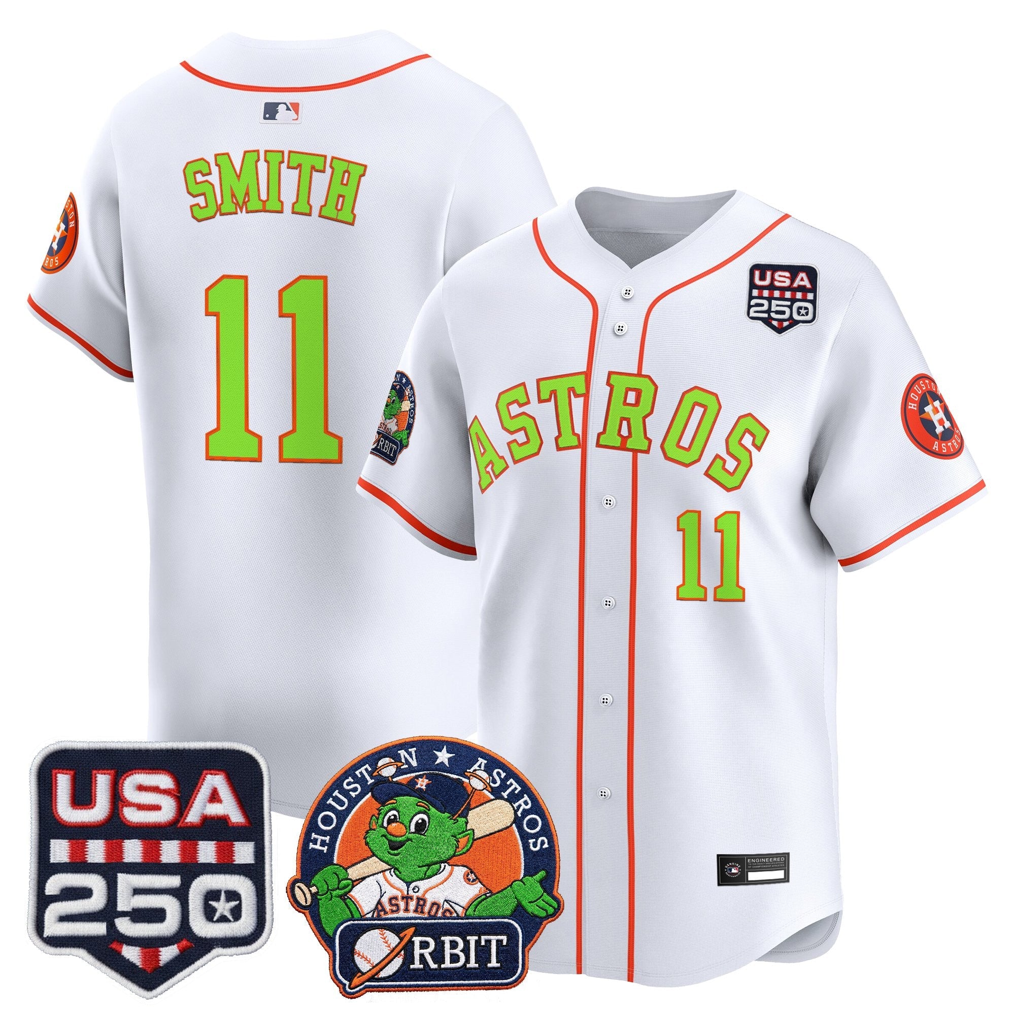 Men’s Orbit & 250 Patch Vapor Premier Limited Jersey
