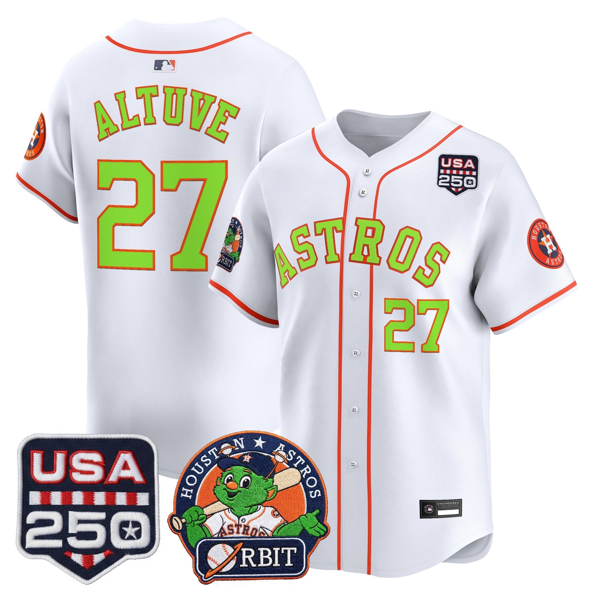 Men’s Orbit & 250 Patch Vapor Premier Limited Jersey