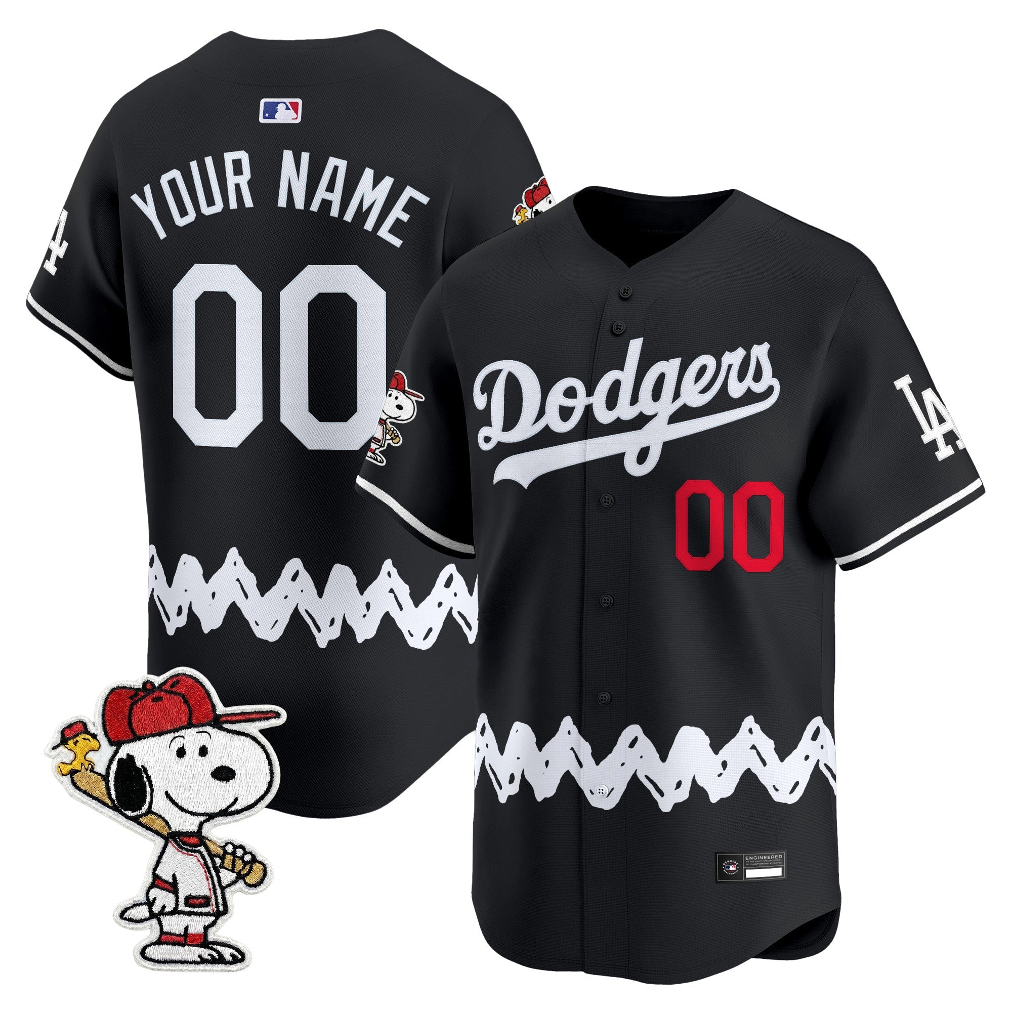Peanuts Vapor Premier Limited Custom Jersey – Stitched