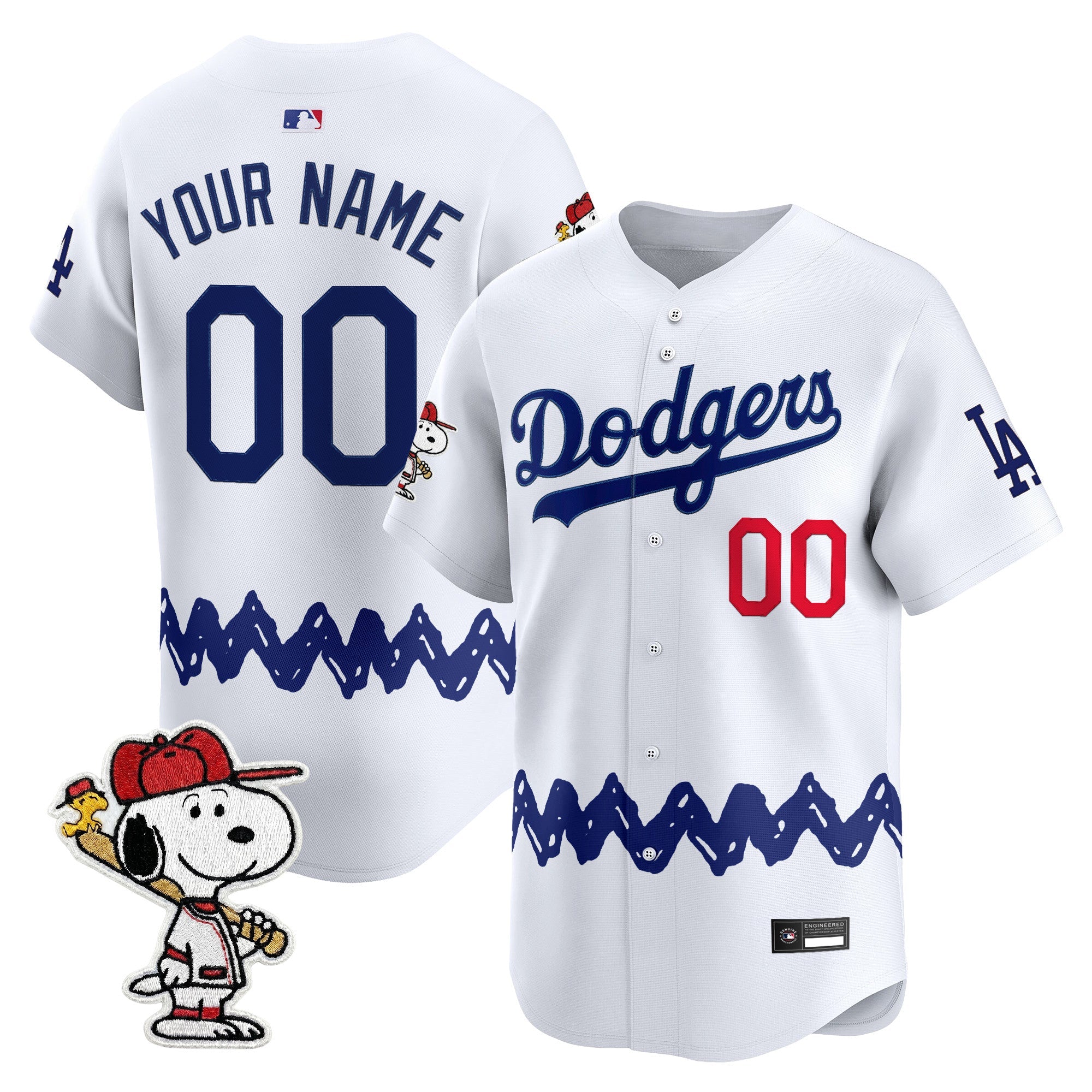 Peanuts Vapor Premier Limited Custom Jersey – Stitched