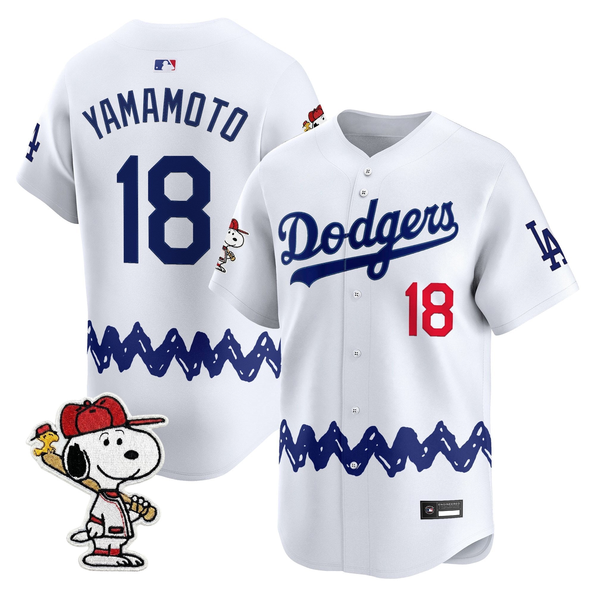 Men’s x Peanuts Vapor Premier Limited Jersey – Stitched