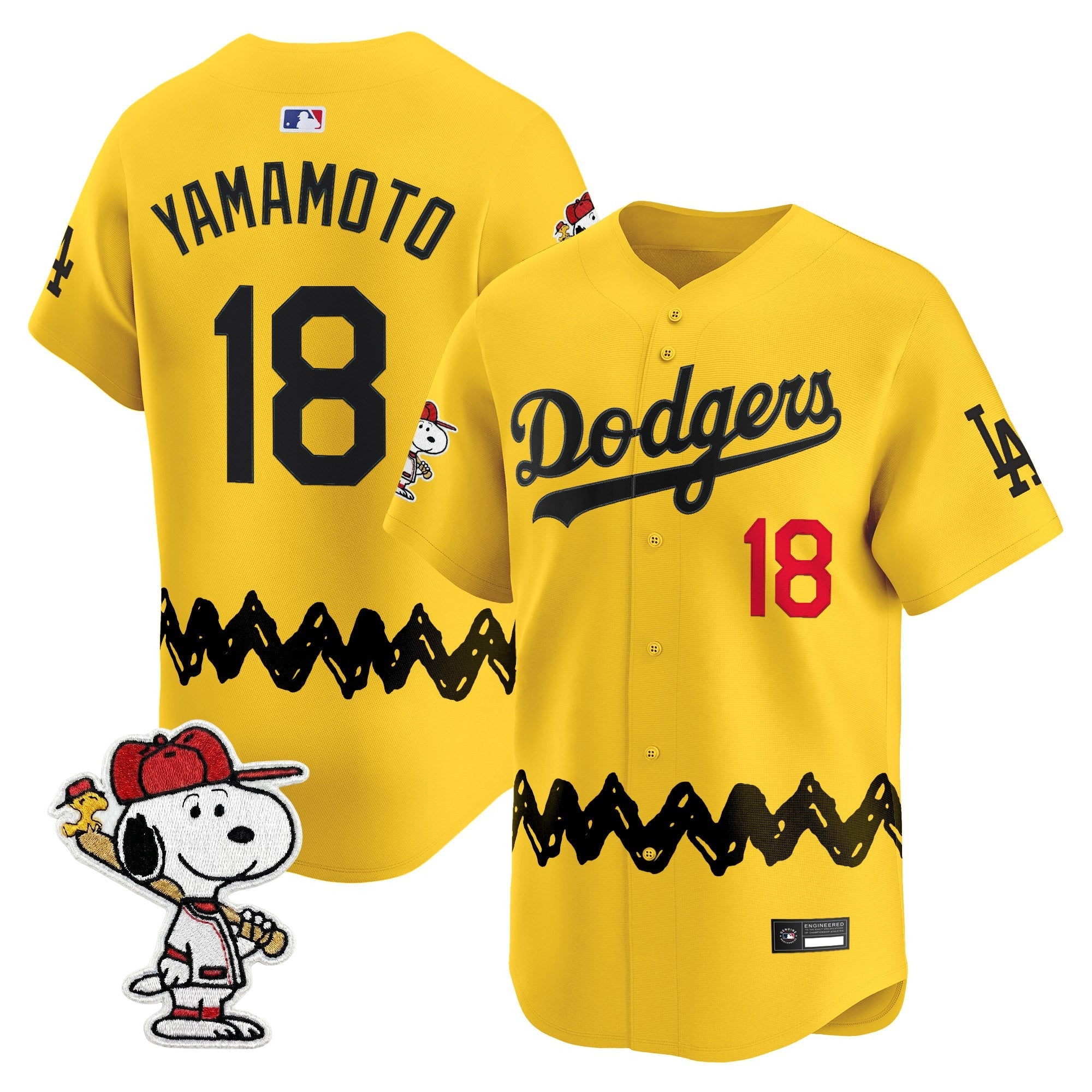 Men’s x Peanuts Vapor Premier Limited Jersey – Stitched
