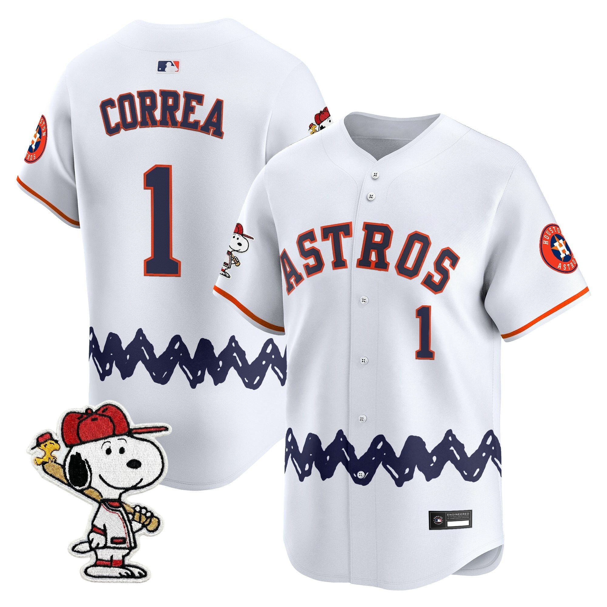 Men’s x Peanuts Vapor Premier Limited Jersey – Stitched