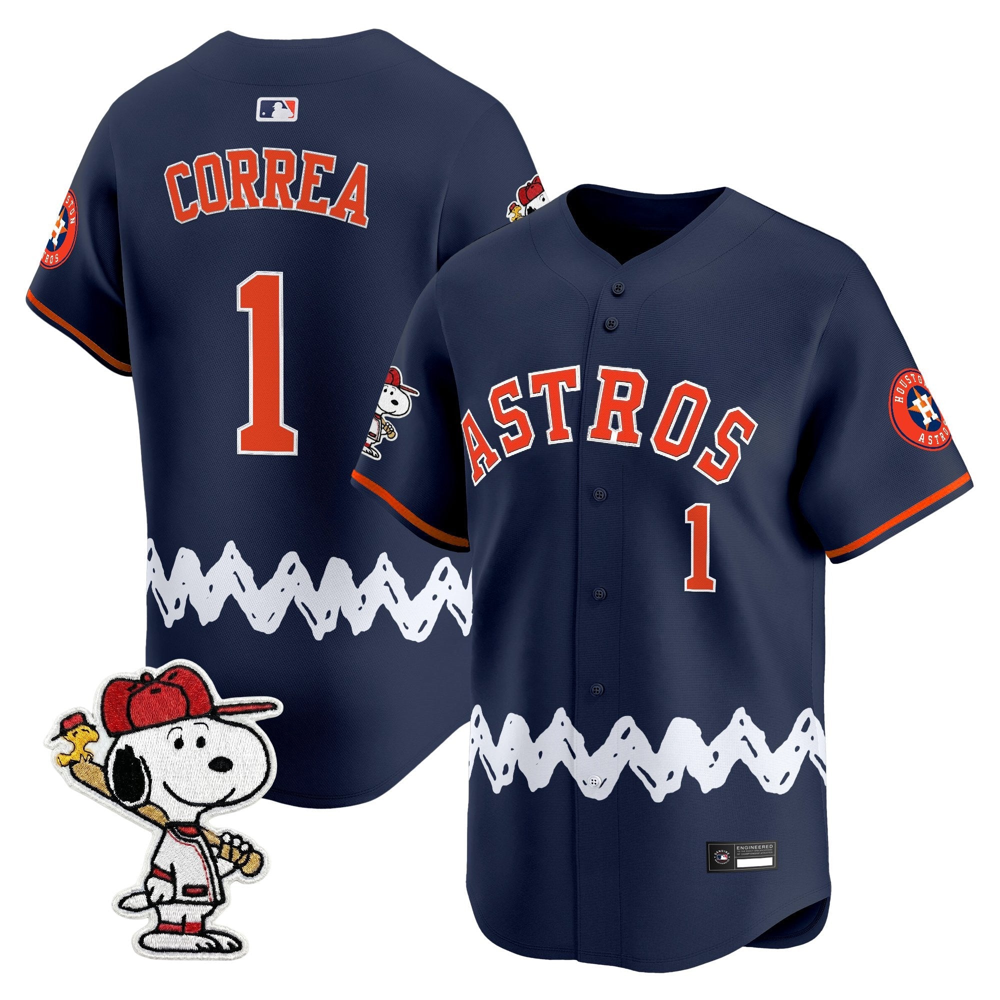 Men’s x Peanuts Vapor Premier Limited Jersey – Stitched