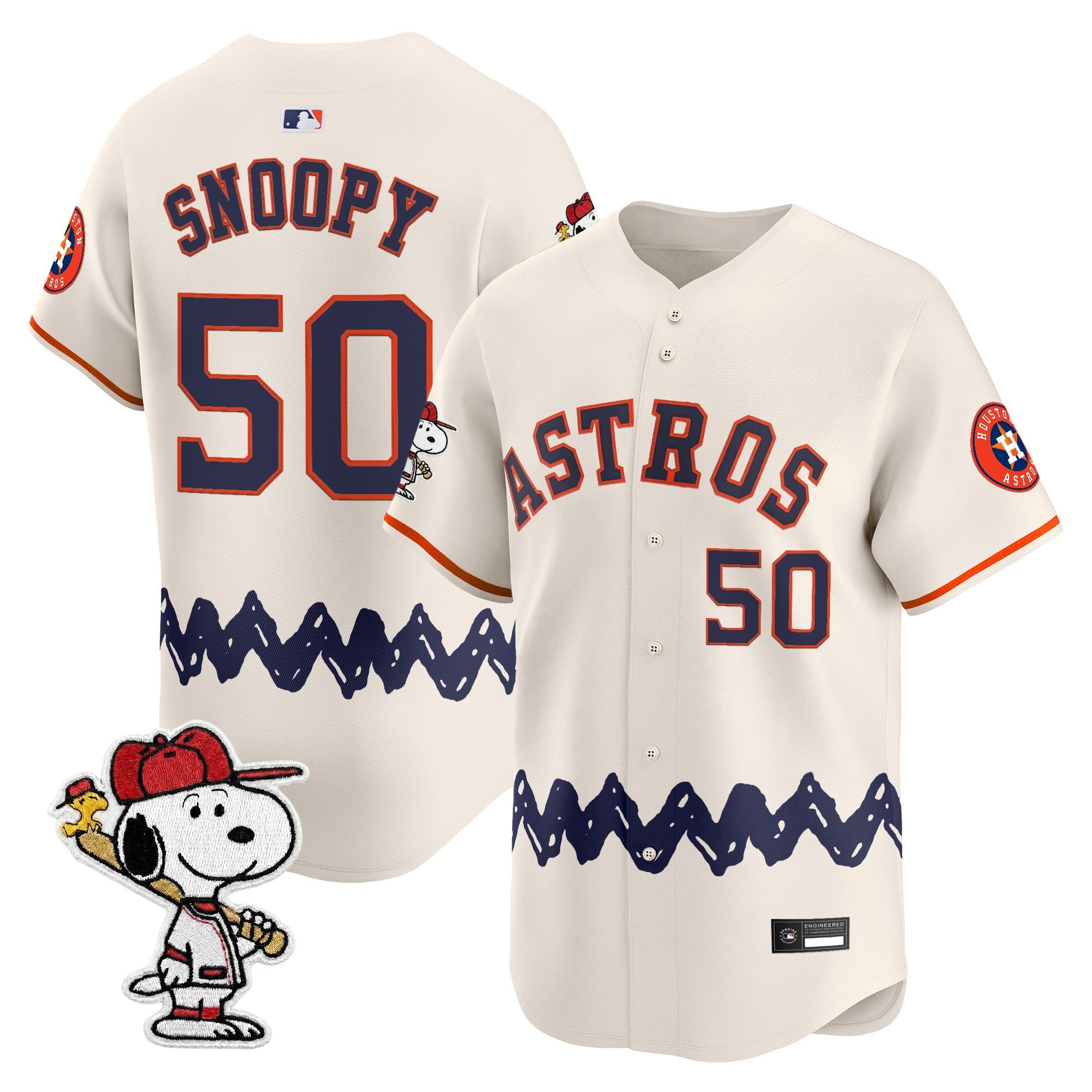 Men’s x Peanuts Vapor Premier Limited Jersey – Stitched