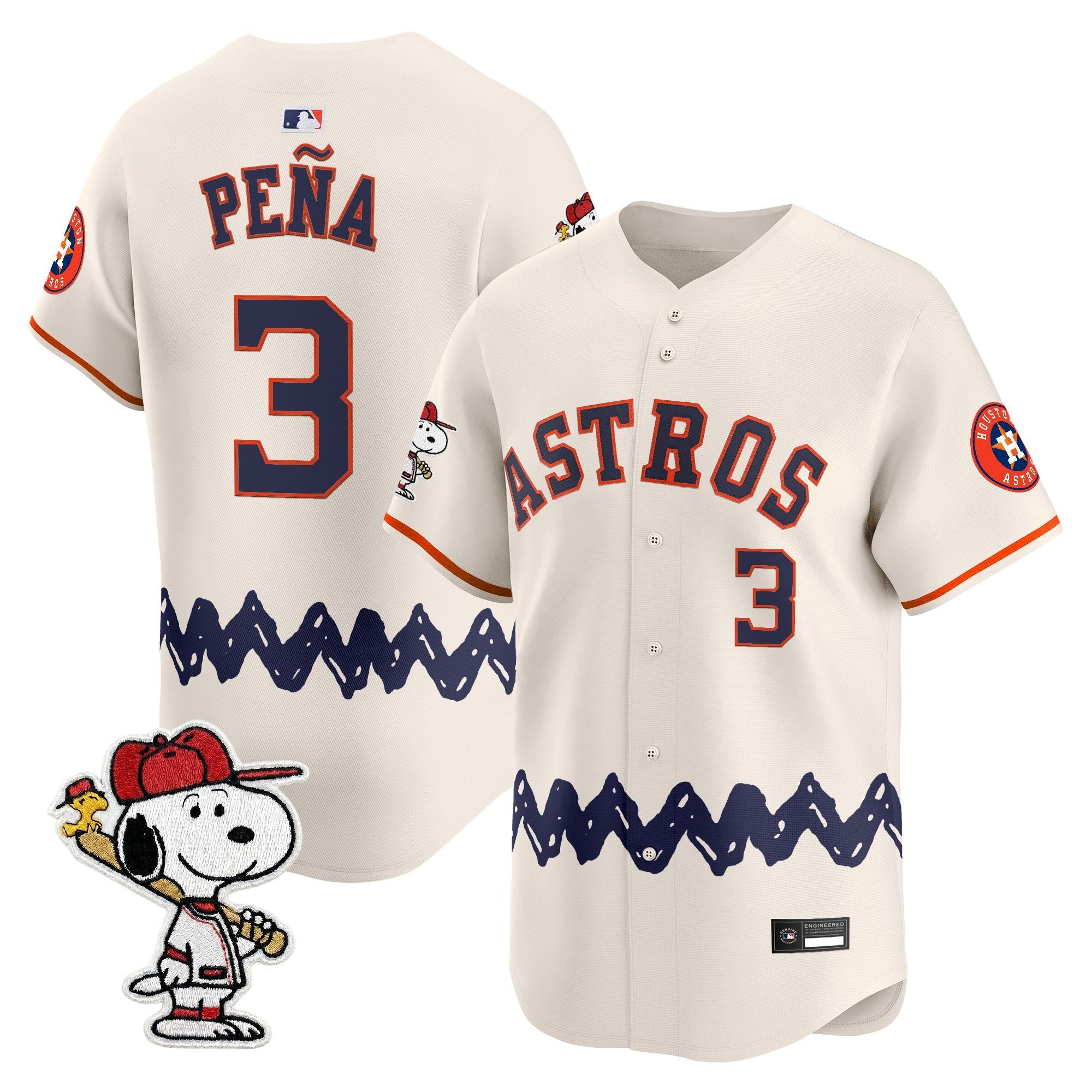 Men’s x Peanuts Vapor Premier Limited Jersey – Stitched