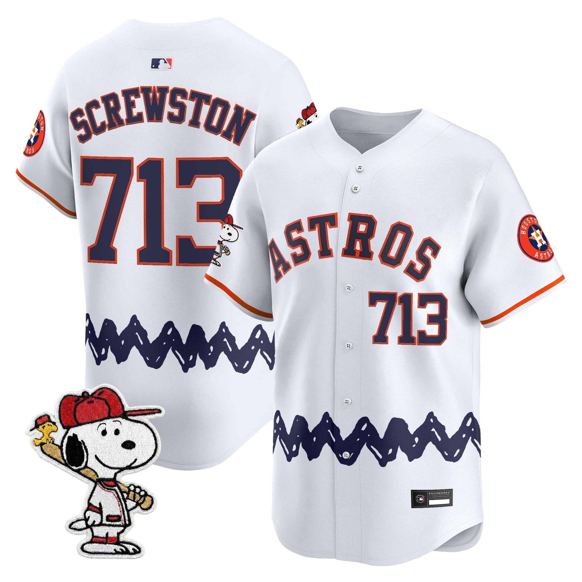 Men’s x Peanuts Vapor Premier Limited Jersey – Stitched