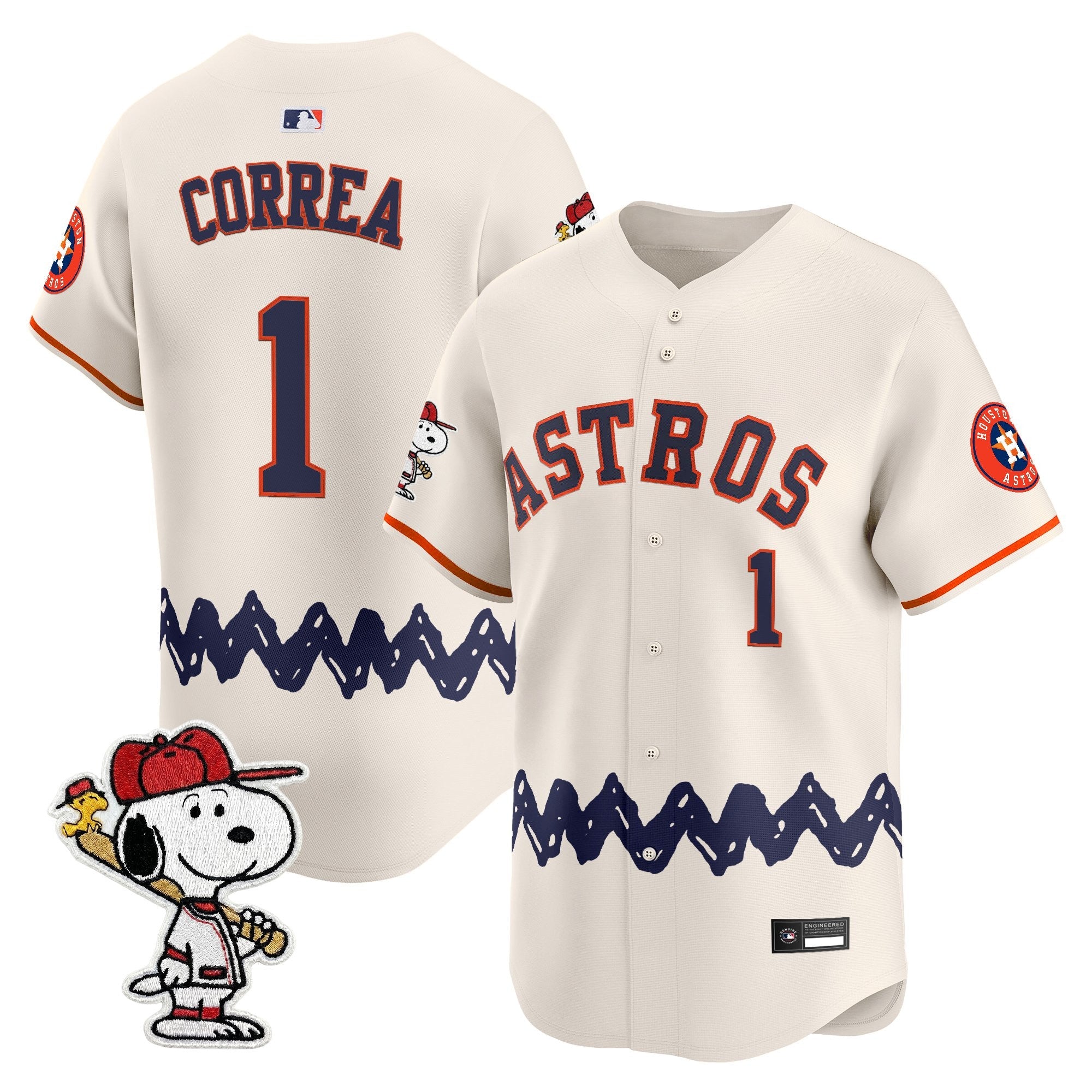 Men’s x Peanuts Vapor Premier Limited Jersey – Stitched