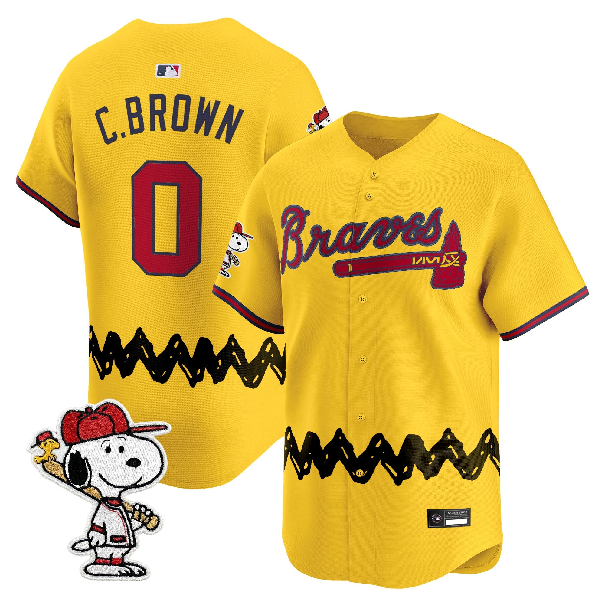 Men’s x Peanuts Vapor Premier Limited Jersey – Stitched