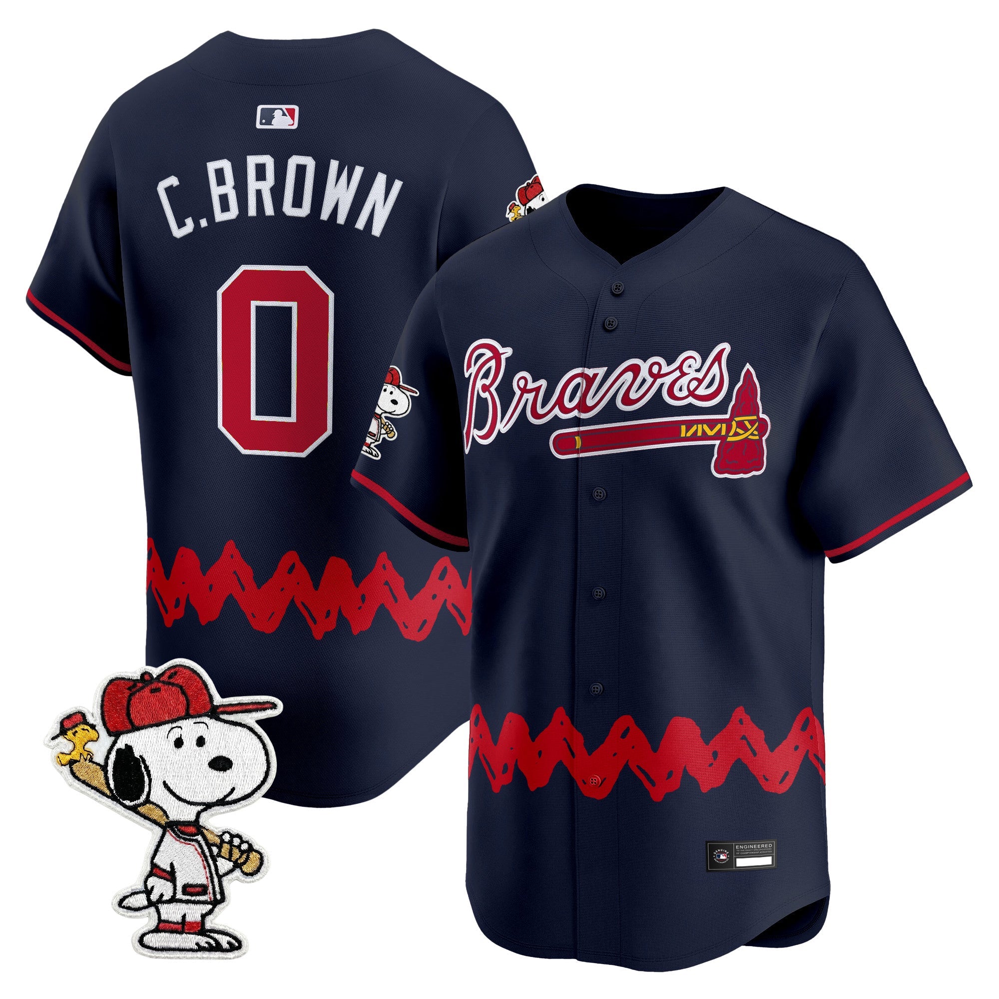 Men’s x Peanuts Vapor Premier Limited Jersey – Stitched
