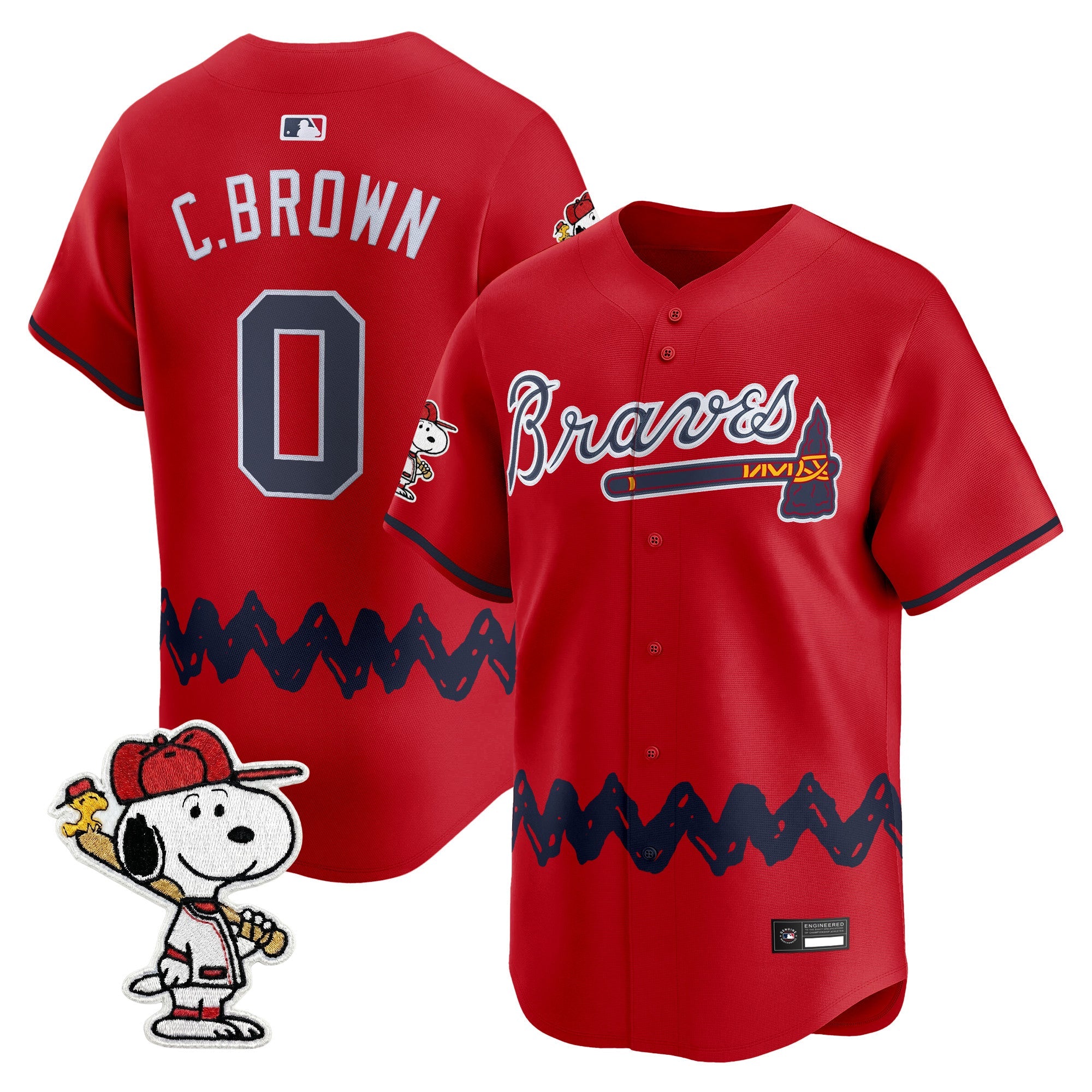Men’s x Peanuts Vapor Premier Limited Jersey – Stitched