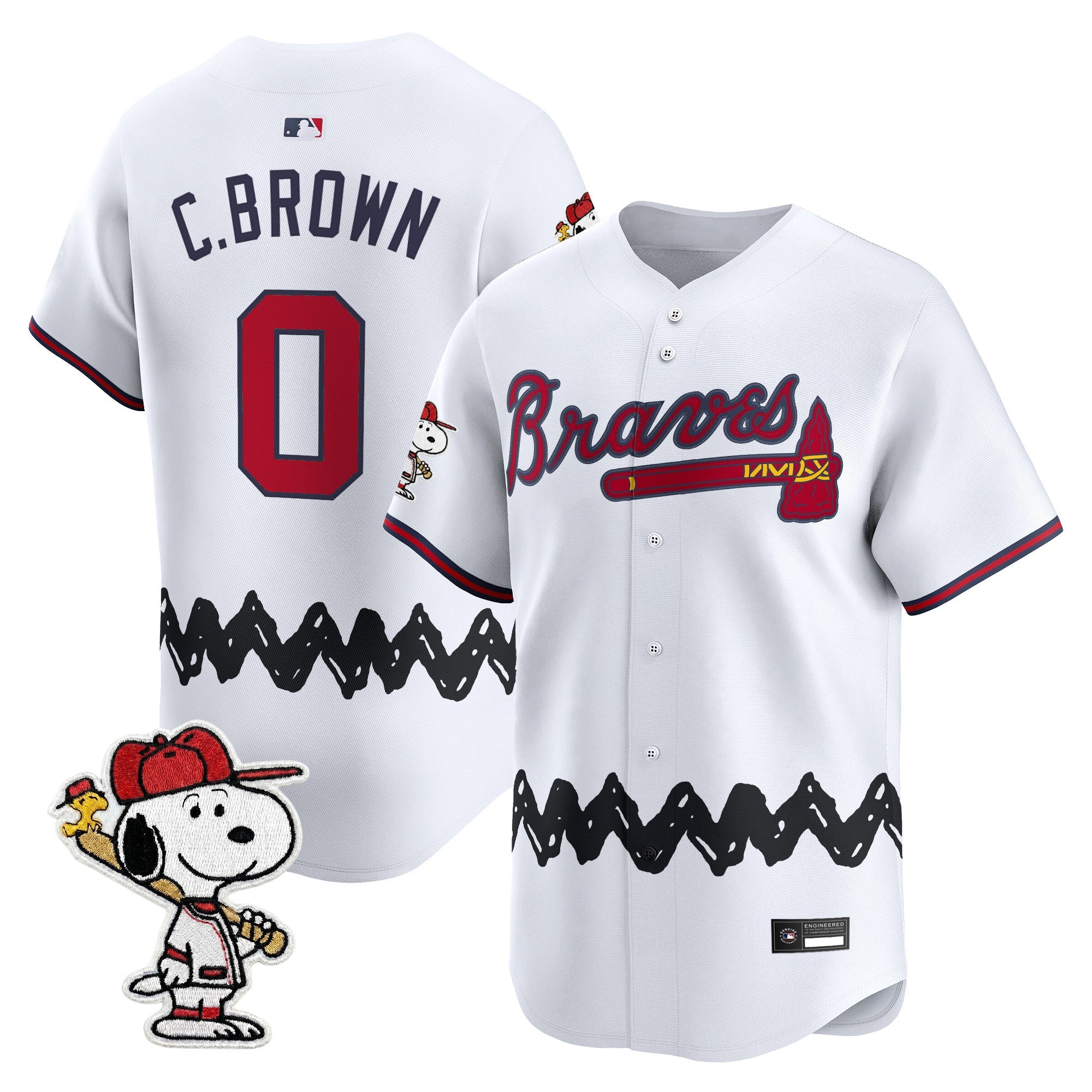 Men’s x Peanuts Vapor Premier Limited Jersey – Stitched
