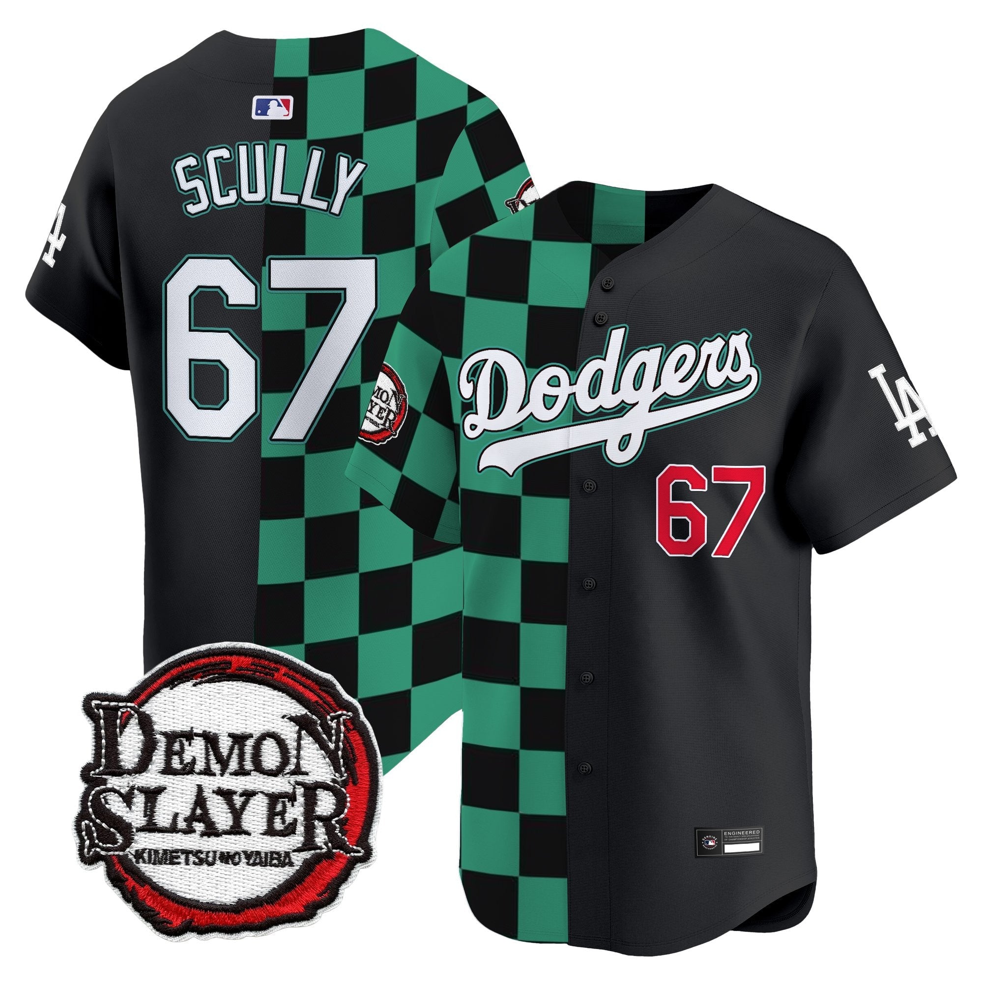 Demon Slayer Vapor Premier Limited Jersey – Stitched