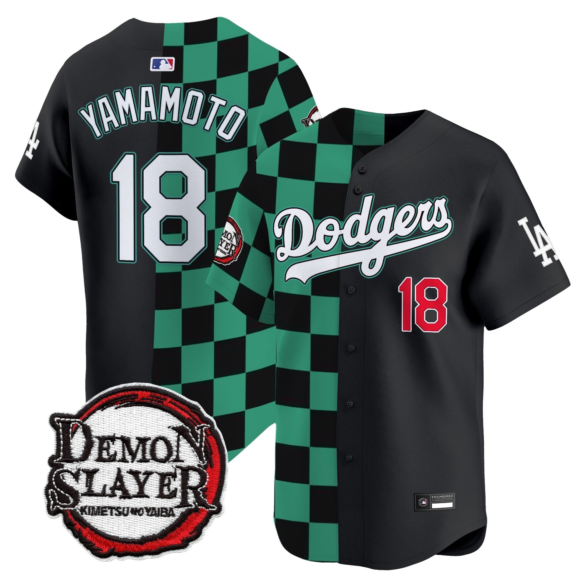 Demon Slayer Vapor Premier Limited Jersey – Stitched