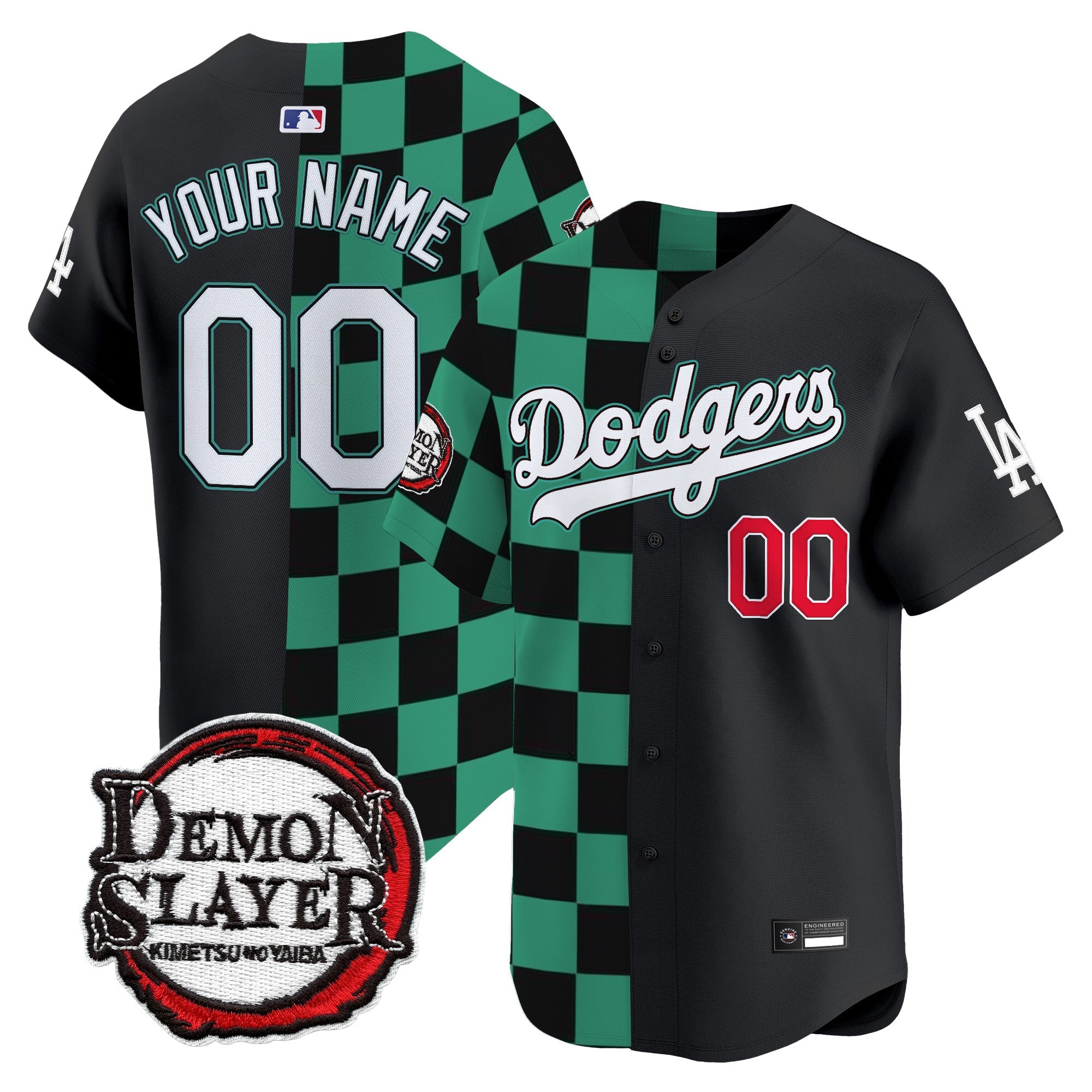 Demon Slayer Vapor Premier Limited Custom Jersey – Stitched
