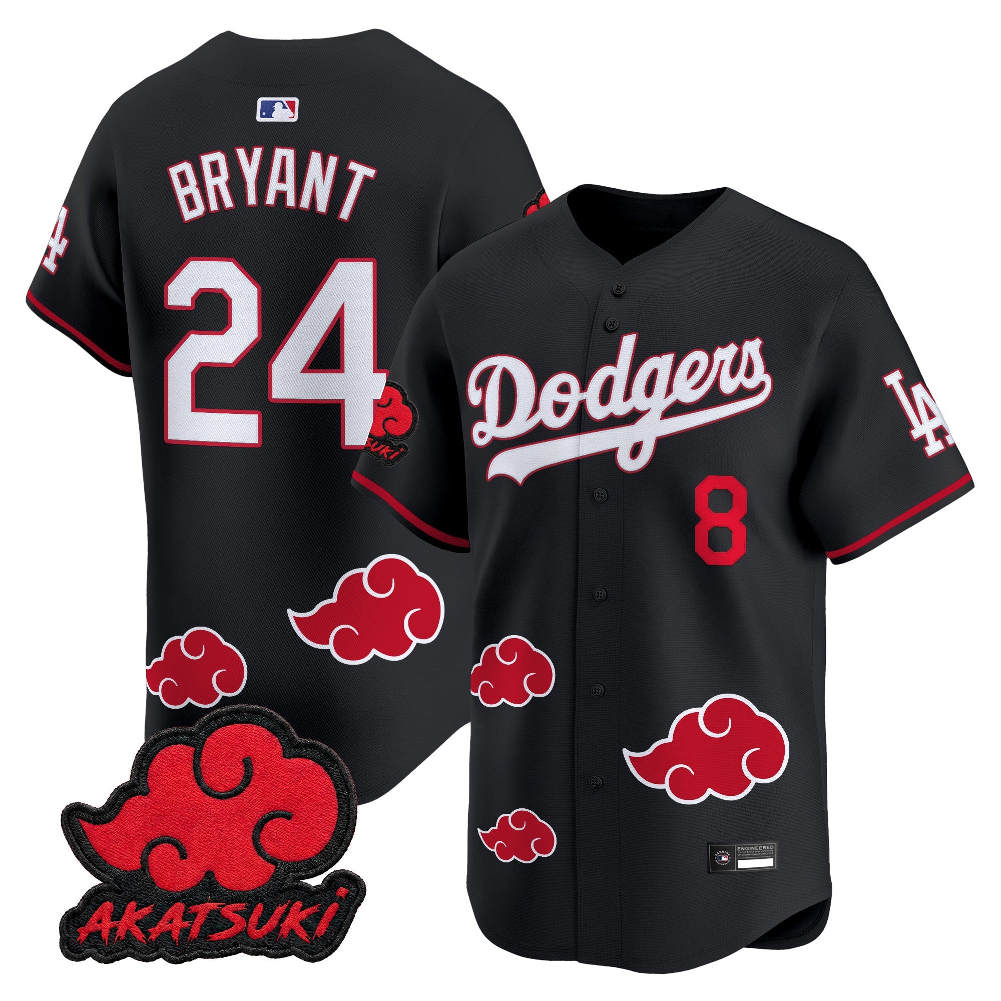Naruto “Akatsuki Edition” Vapor Premier Limited Jersey – Stitched