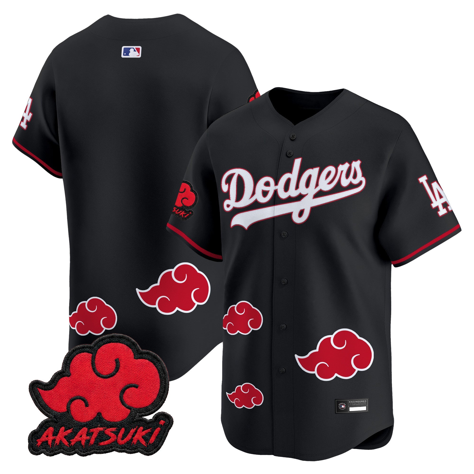 Naruto “Akatsuki Edition” Vapor Premier Limited Jersey – Stitched