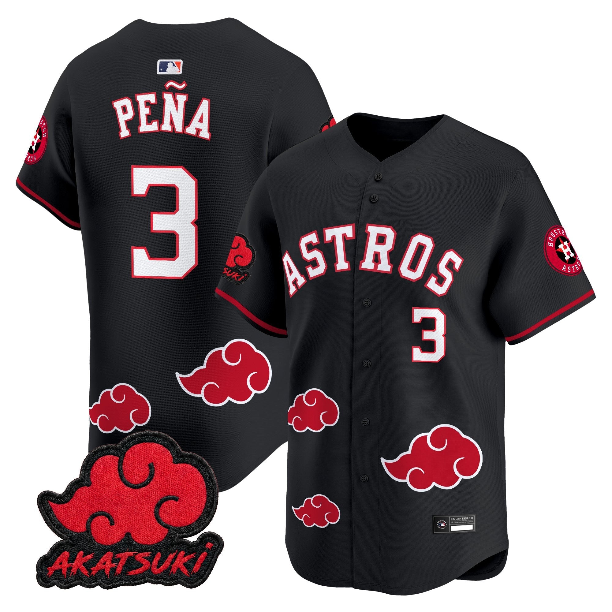 Naruto Akatsuki Edition Vapor Premier Limited Jersey – Stitched