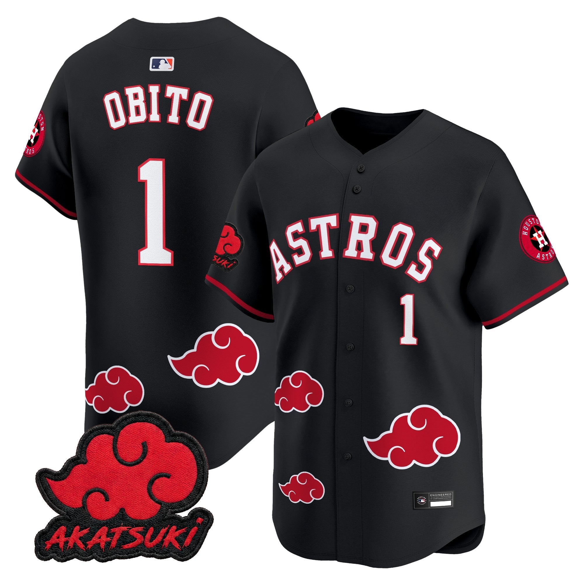 Naruto Akatsuki Edition Vapor Premier Limited Jersey – Stitched
