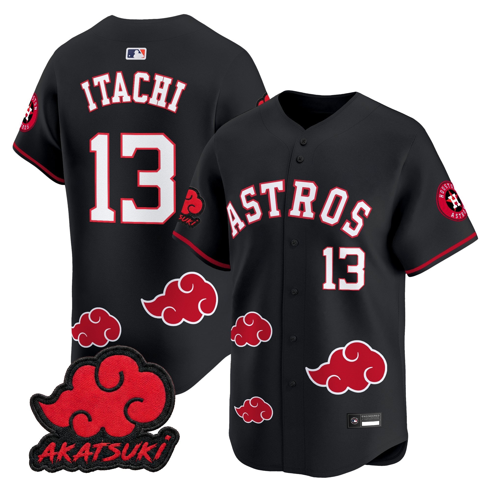 Naruto Akatsuki Edition Vapor Premier Limited Jersey – Stitched