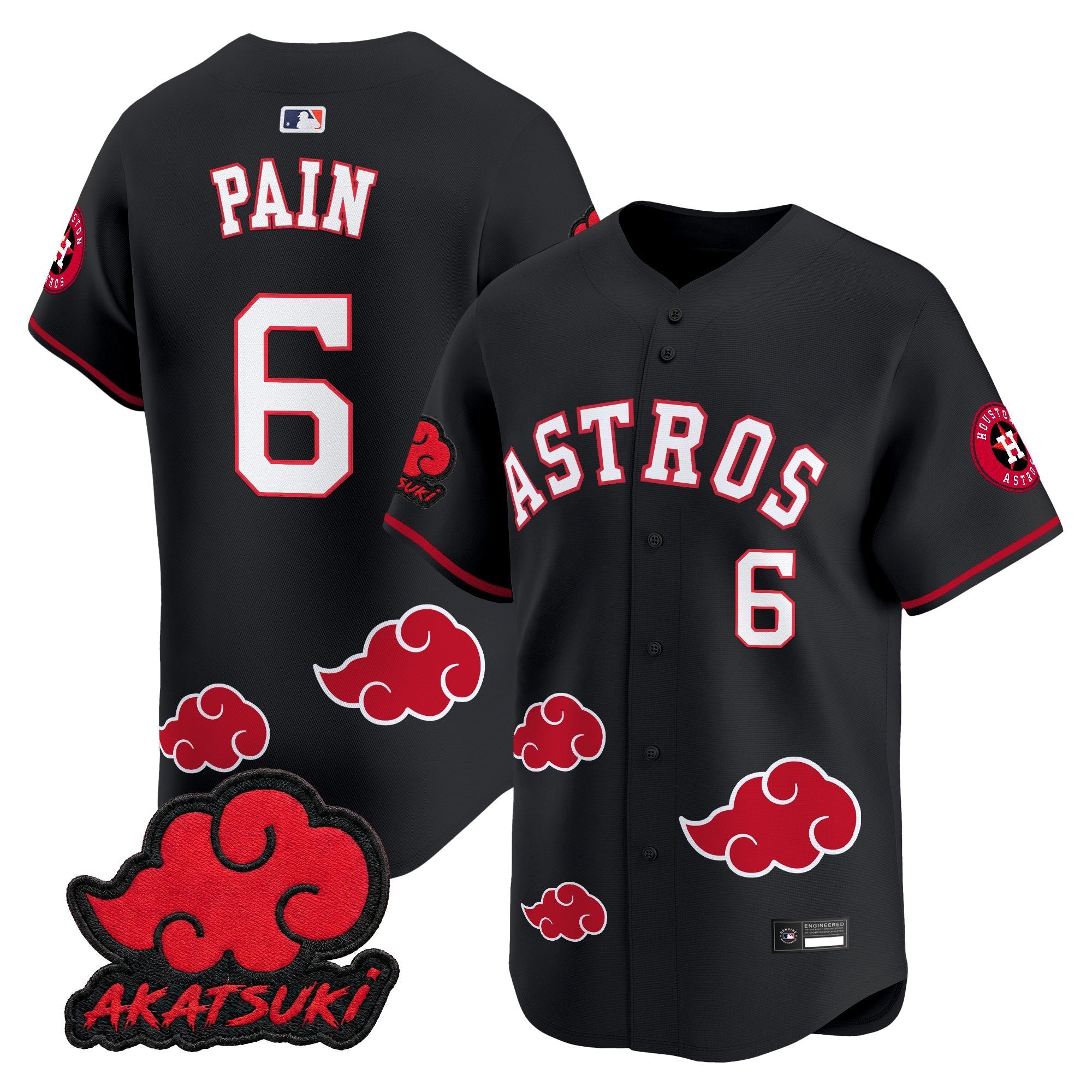 Naruto Akatsuki Edition Vapor Premier Limited Jersey – Stitched