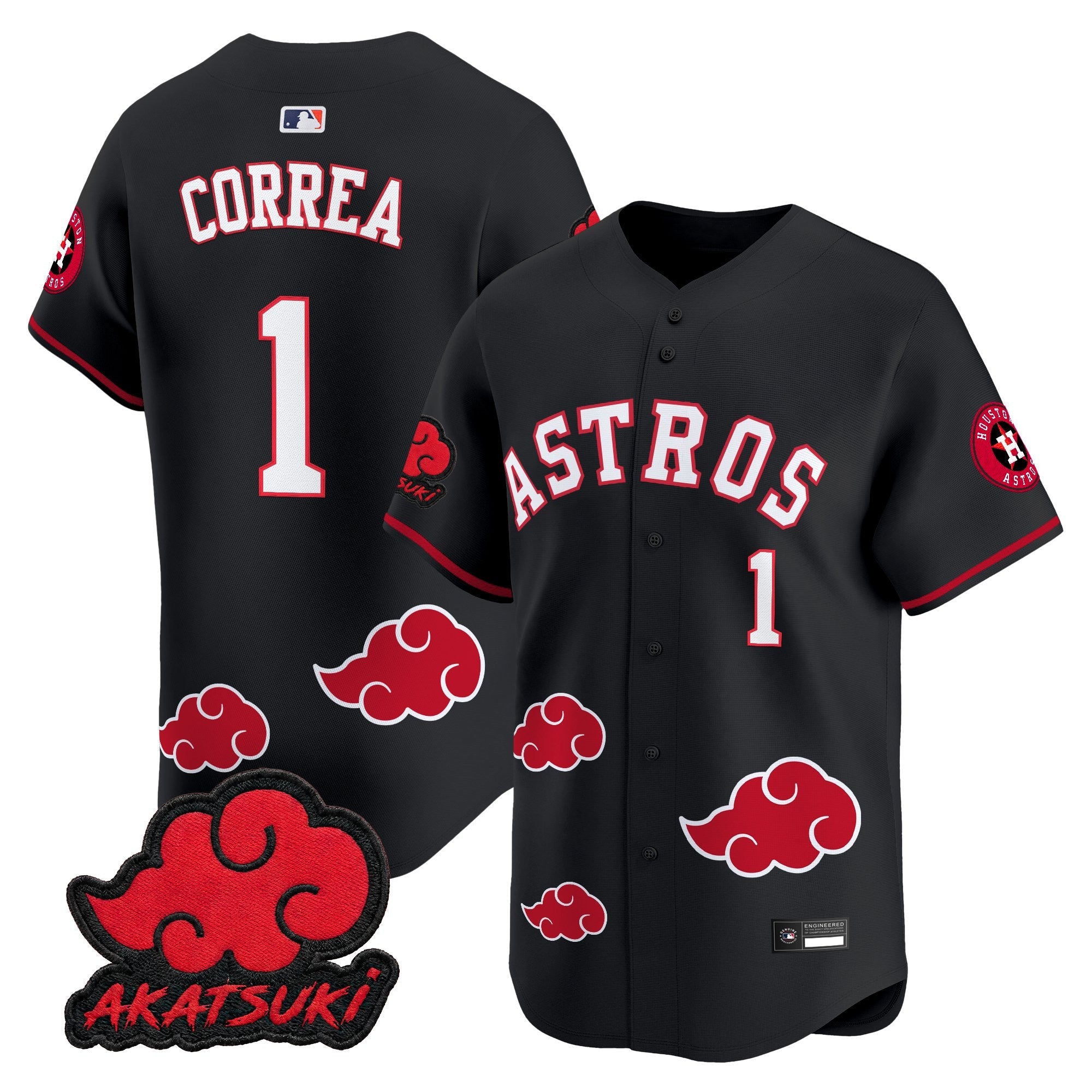 Naruto Akatsuki Edition Vapor Premier Limited Jersey – Stitched