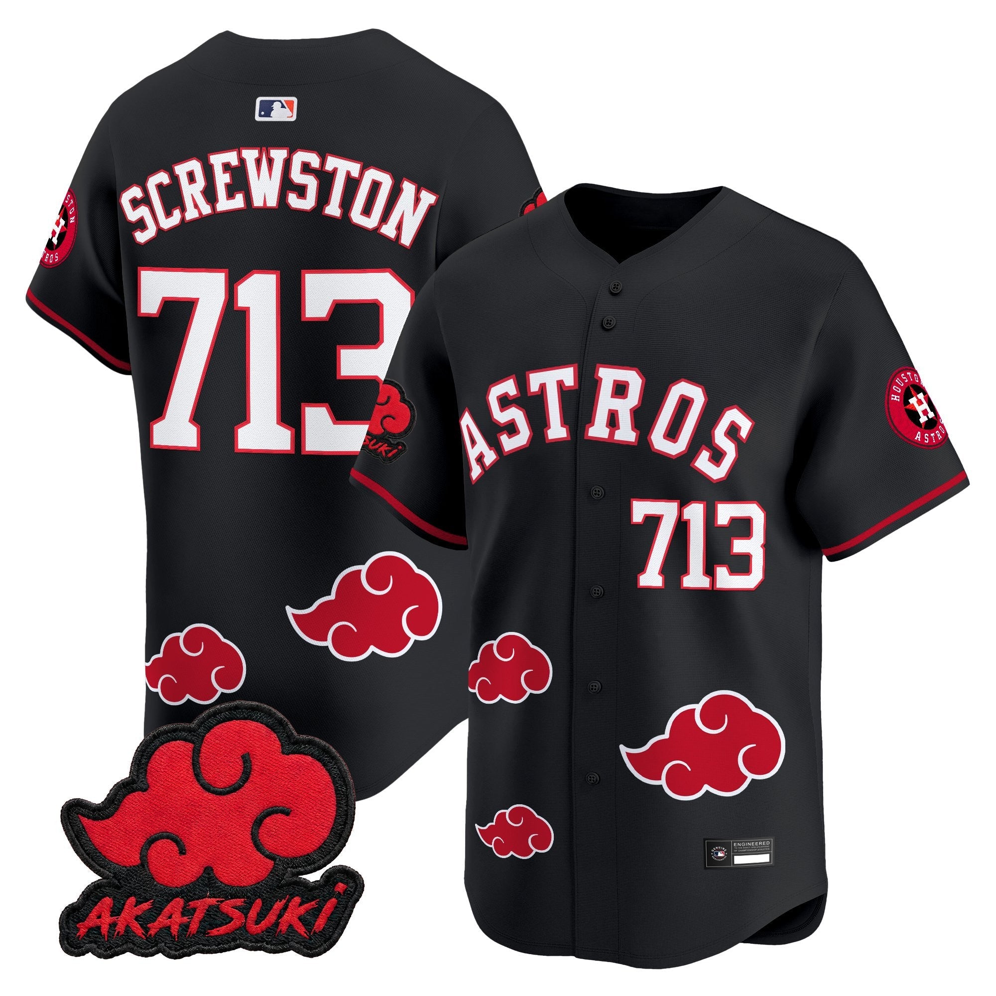 Naruto Akatsuki Edition Vapor Premier Limited Jersey – Stitched
