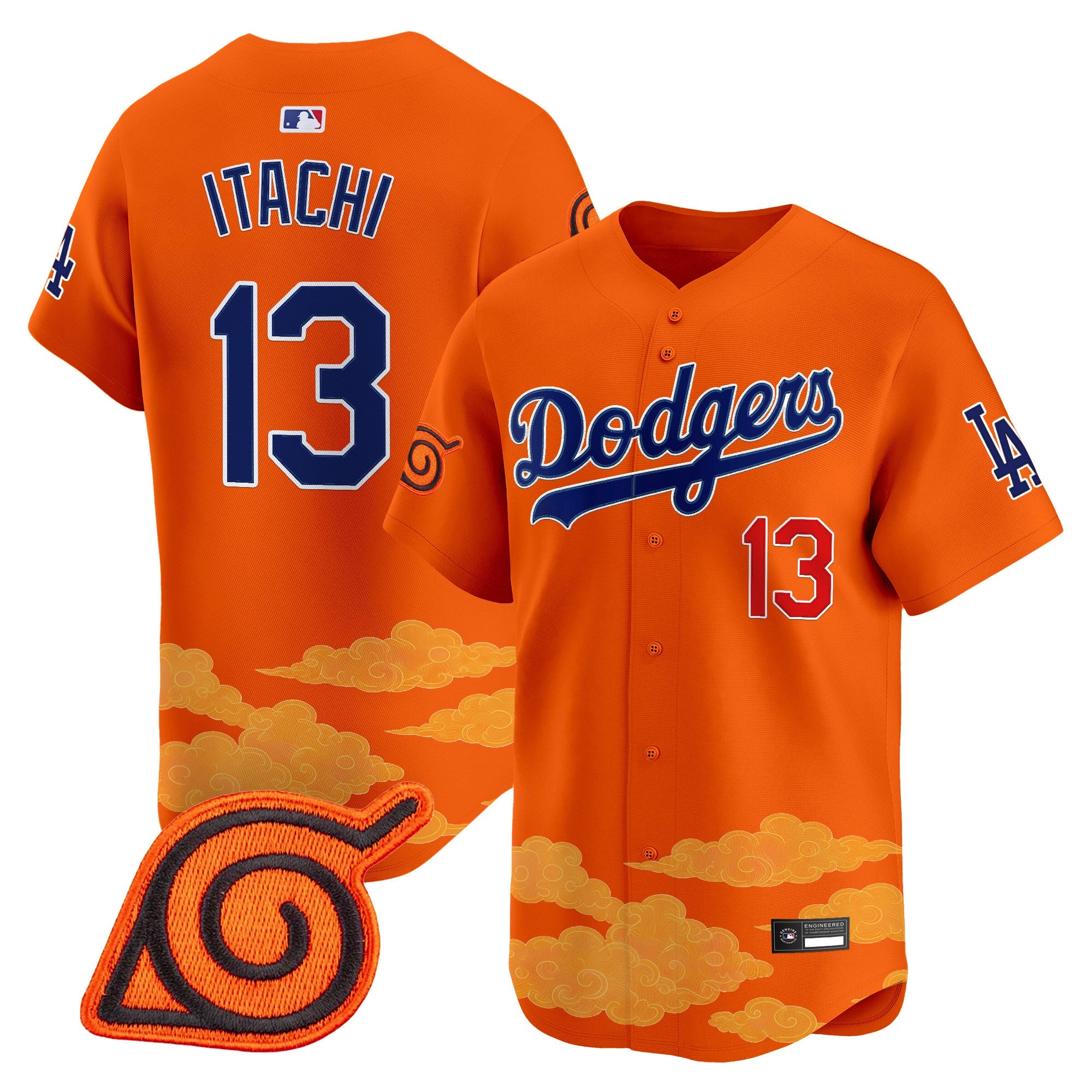 Naruto Vapor Premier Limited Jersey – Stitched