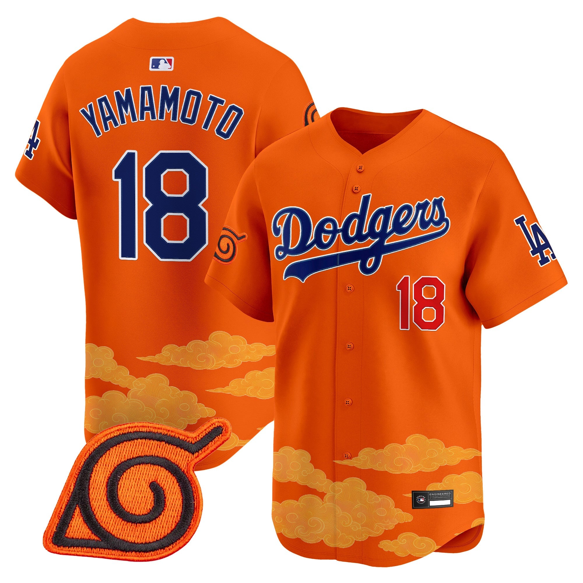 Naruto Vapor Premier Limited Jersey – Stitched