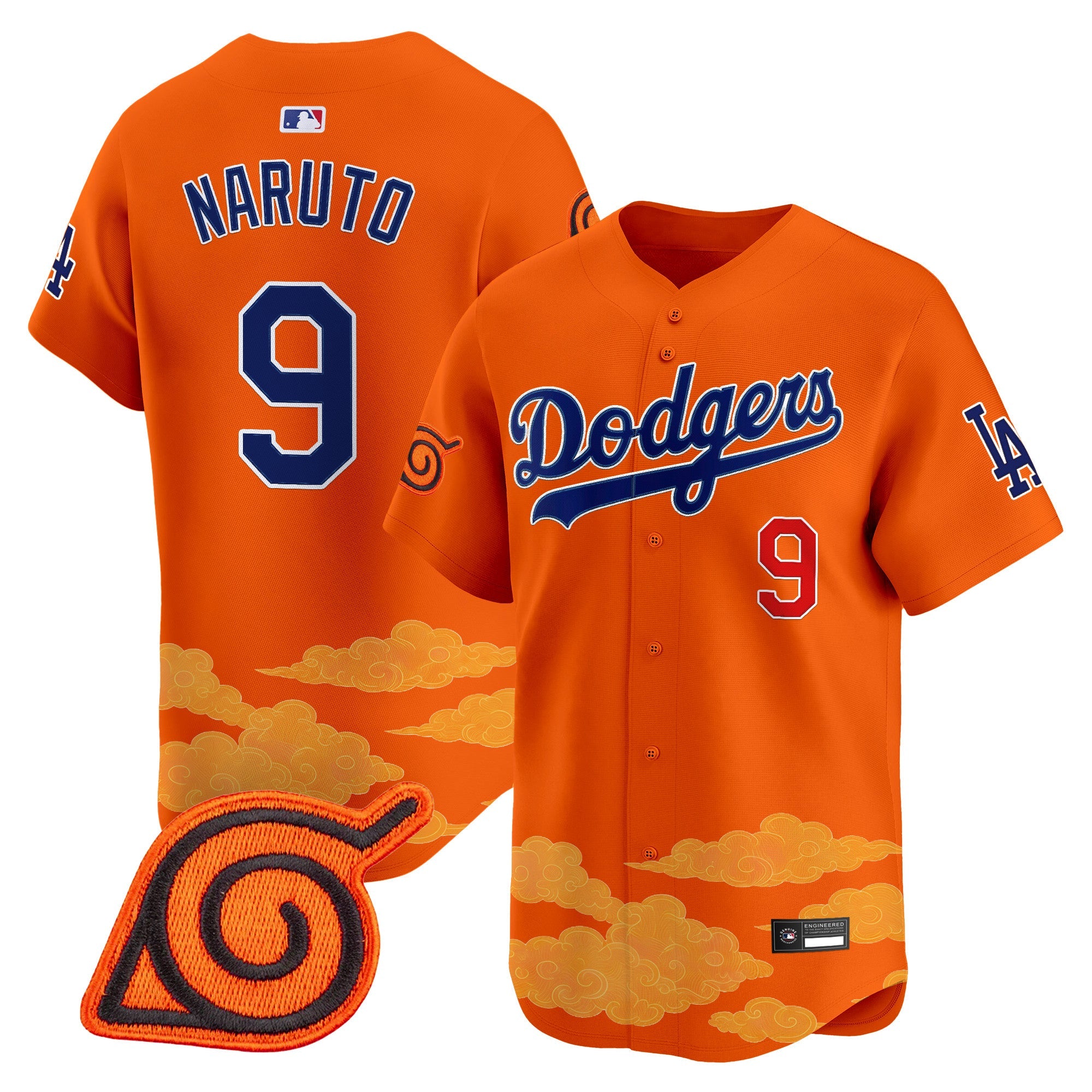 Naruto Vapor Premier Limited Jersey – Stitched