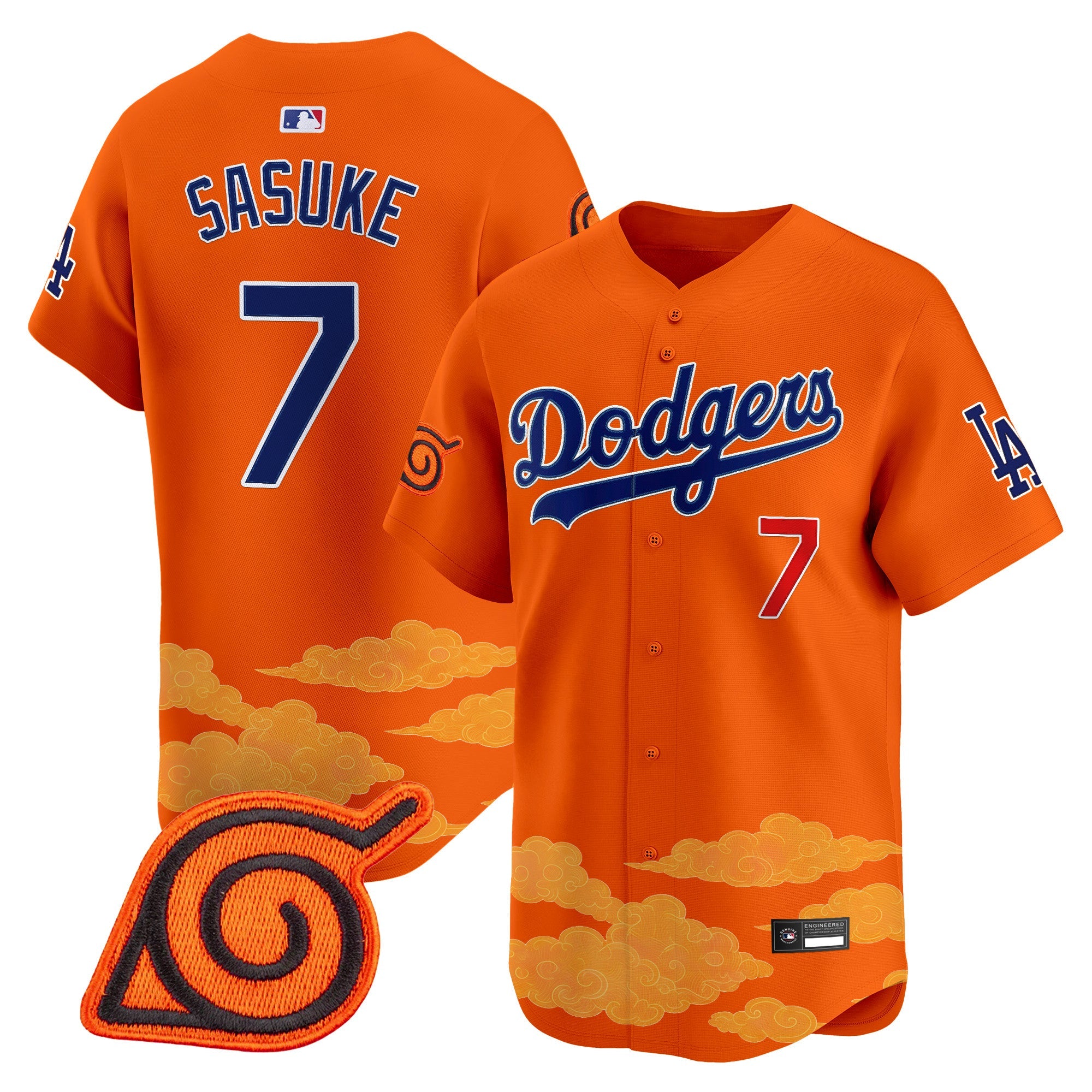 Naruto Vapor Premier Limited Jersey – Stitched