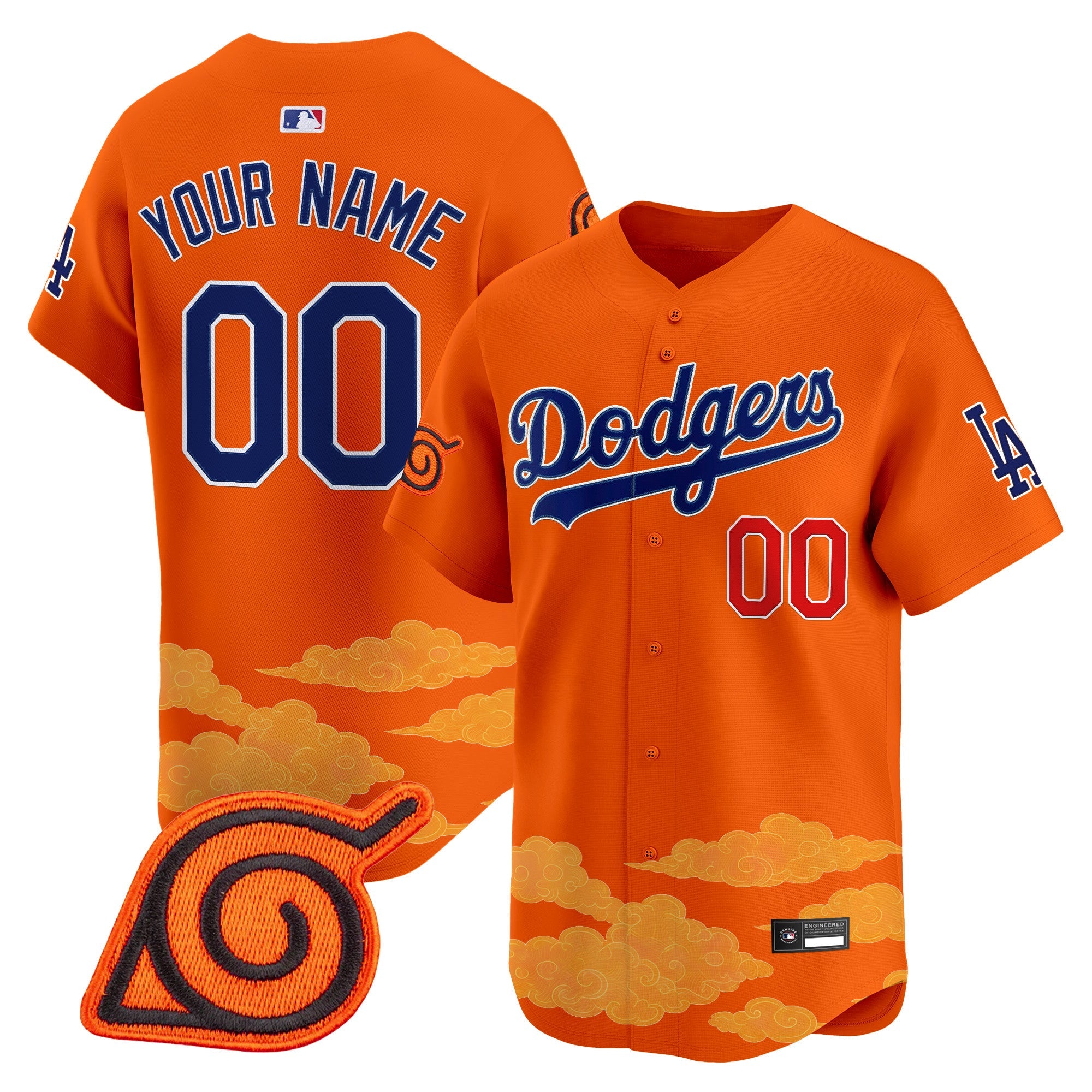 Naruto Vapor Premier Limited Custom Jersey – Stitched