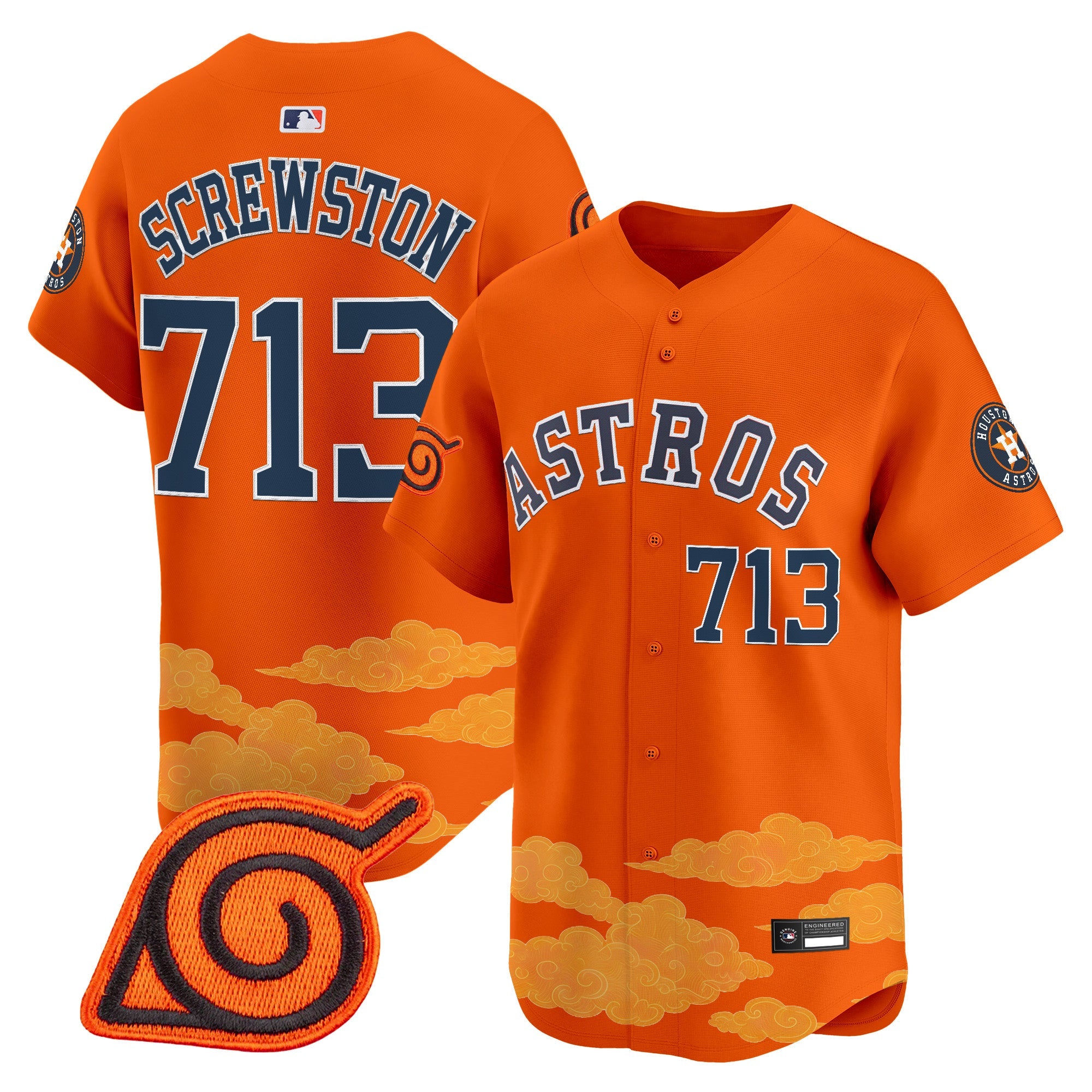 Naruto Vapor Premier Limited Jersey – Stitched