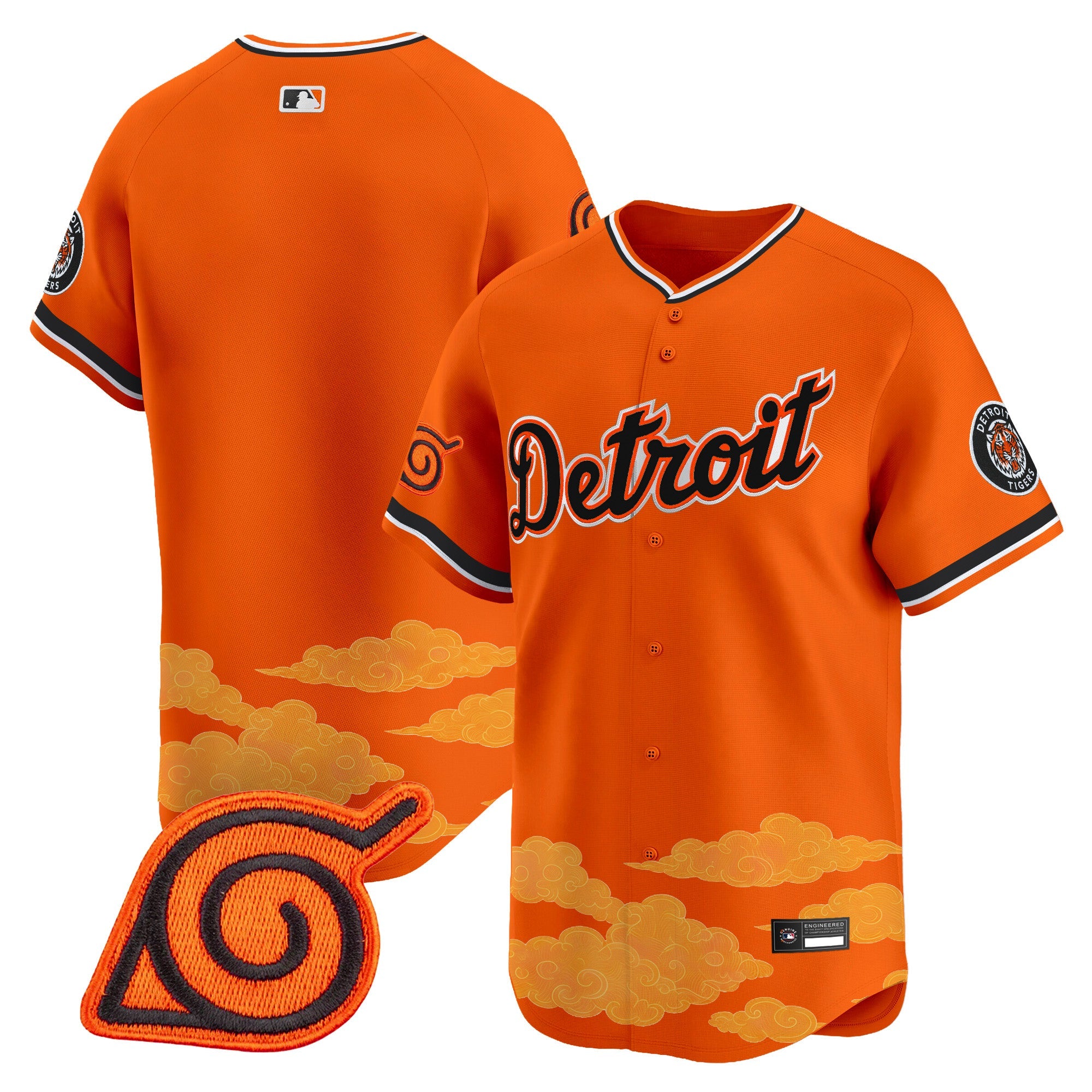 Naruto Vapor Premier Limited Jersey – Stitched