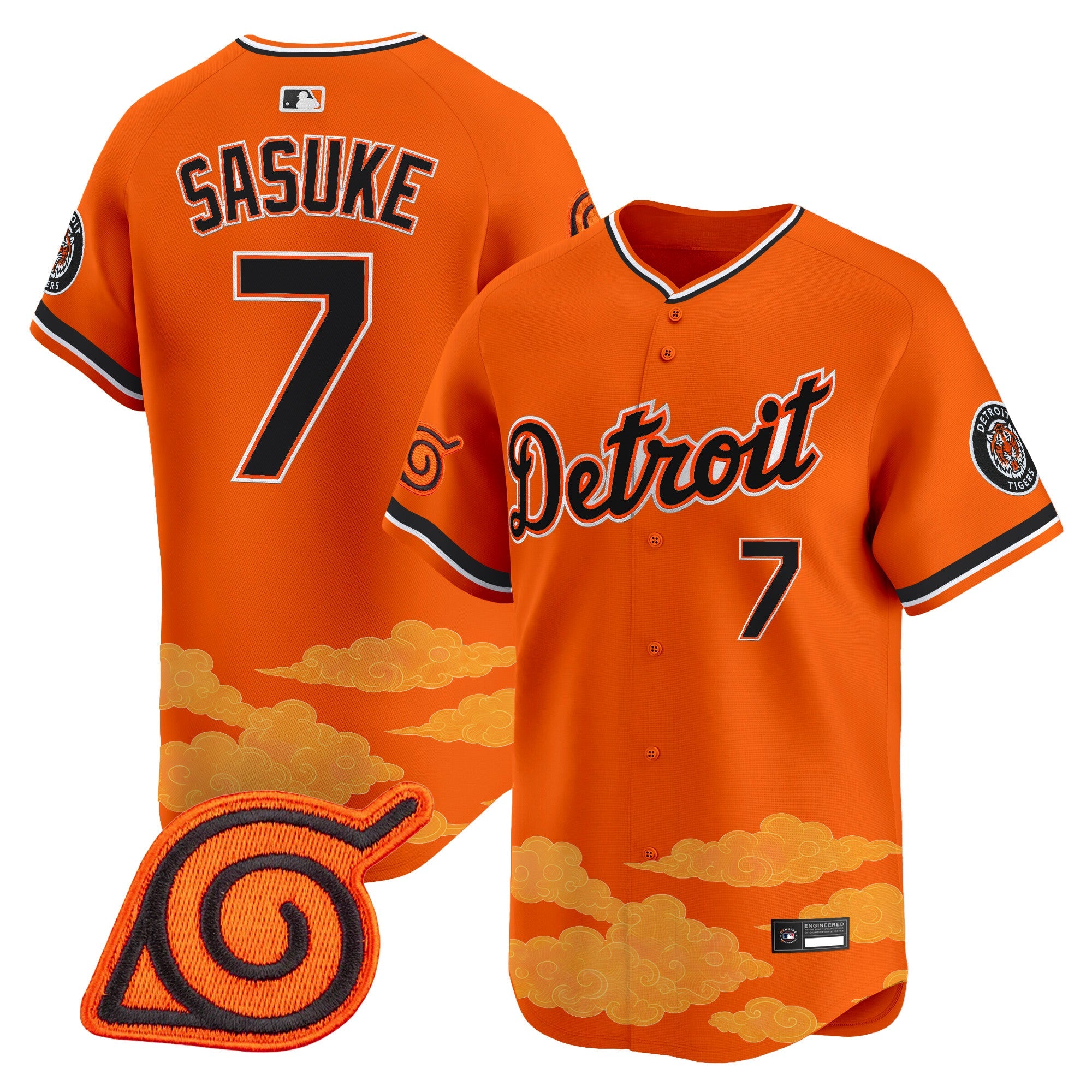 Naruto Vapor Premier Limited Jersey – Stitched