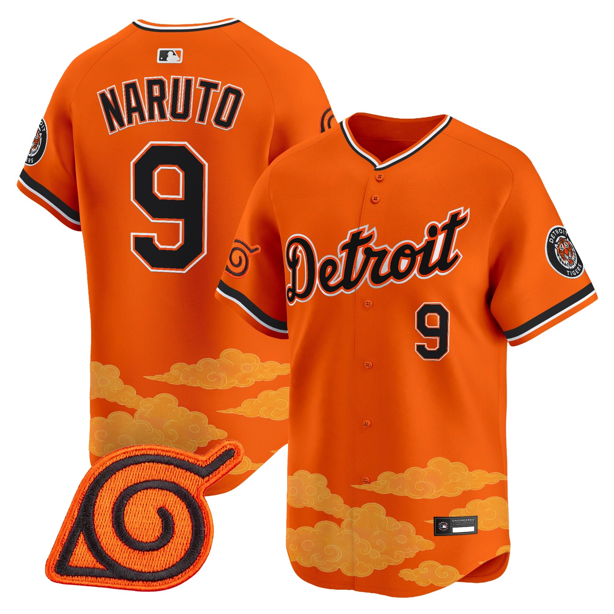Naruto Vapor Premier Limited Jersey – Stitched