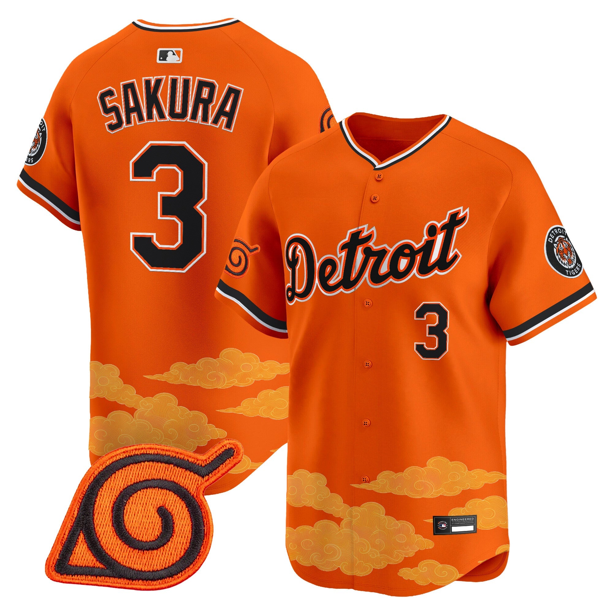 Naruto Vapor Premier Limited Jersey – Stitched