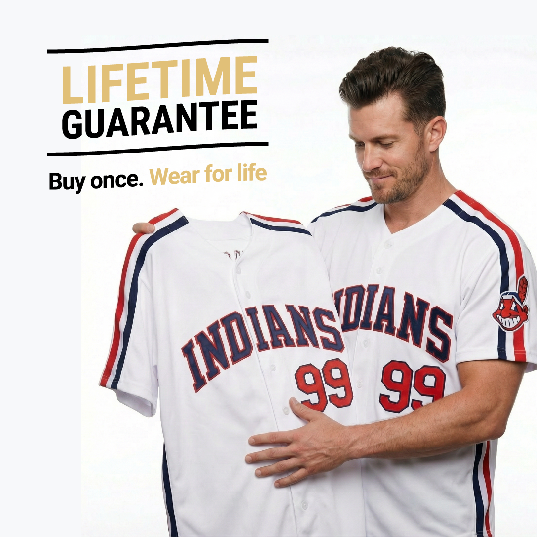 Ricky Vaughn Wild Thing Indians Baseball Jersey